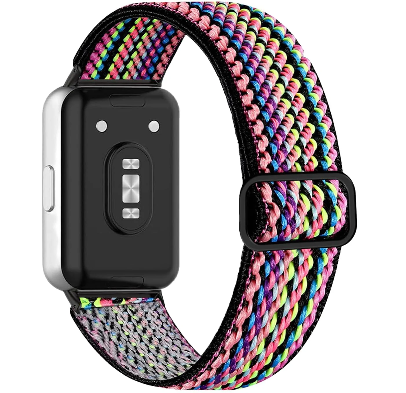 DL3 Mobilak Strap Compatible with Huawei Band 8 / Huawei Band 9 / Huawei Band 10, Soft Elastic Nylon Straps, Adjustable Stretchy Sports Replacement Bracelets Wristbands for Women Men - Bohemia