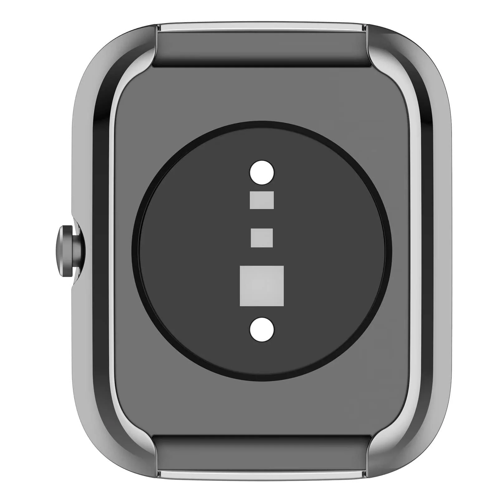 DL3 Mobilak Case Compatible with Amazfit Bip3 Pro/Amazfit Bip 3 Case All-Around Screen Protector Watch Soft TPU Shockproof Cover Slim Guard Thin Bumper Shell Protector - Silver