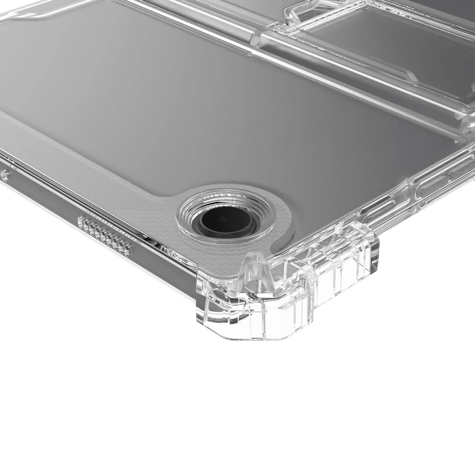 DL3 Mobilak Transparent Stand Case for Xiaomi Pad 5 / Xiaomi Mi Pad 5 Pro 11 inch Shockproof, Thin Slim Lightweight Anti-Yellowing Bumper, Kickstand Cover, with Pencil Holder - Clear