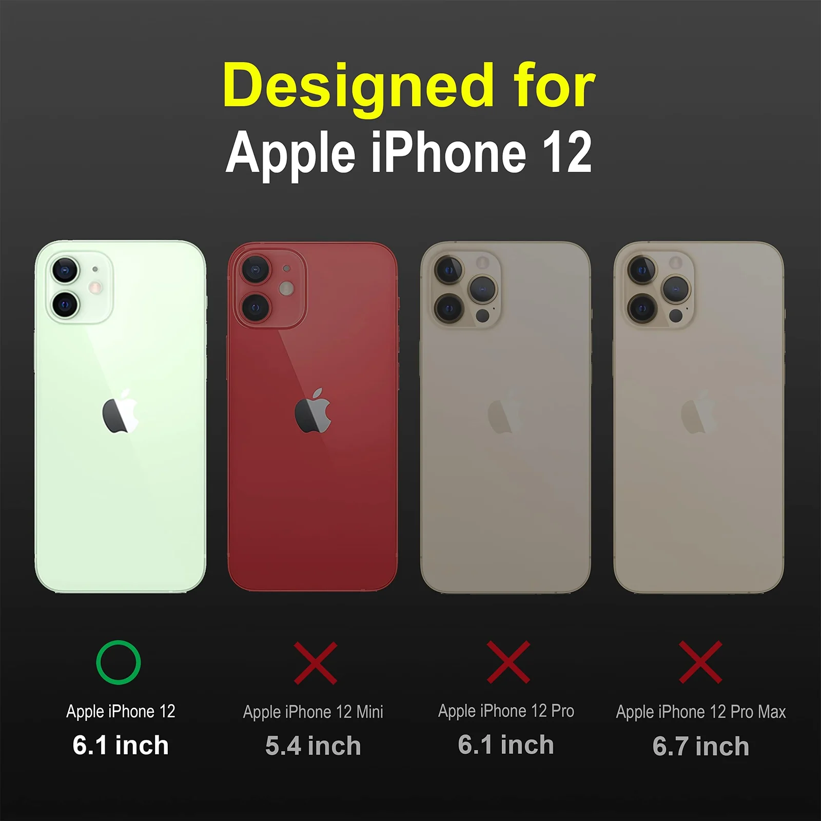 DL3 Mobilak Flexible Silicone and TPU Protective Case with Camera Protection for Apple iPhone 12 - Gray