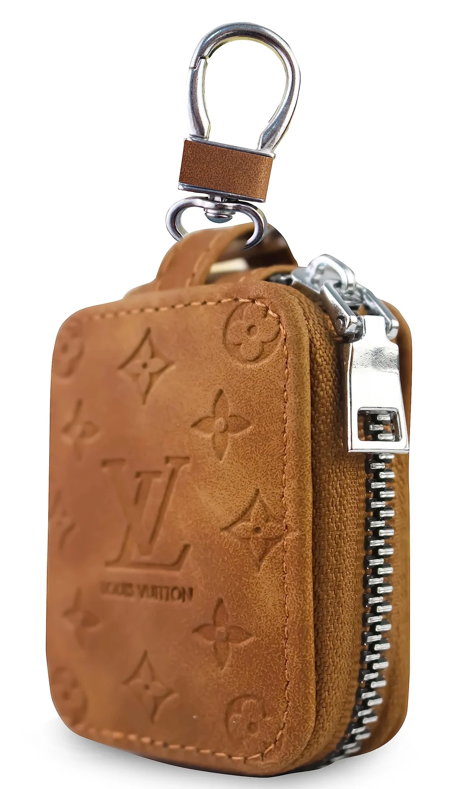 DL3 Mobilak Leather Case for AirPods Pro 2 1 3, Small Carrying Pouch for Sony LinkBuds S WF-L900 WF-1000XM4 Earbuds Cover, Keys, Access Card, Airtag, Coins Mini Backpack Bag - Style 1