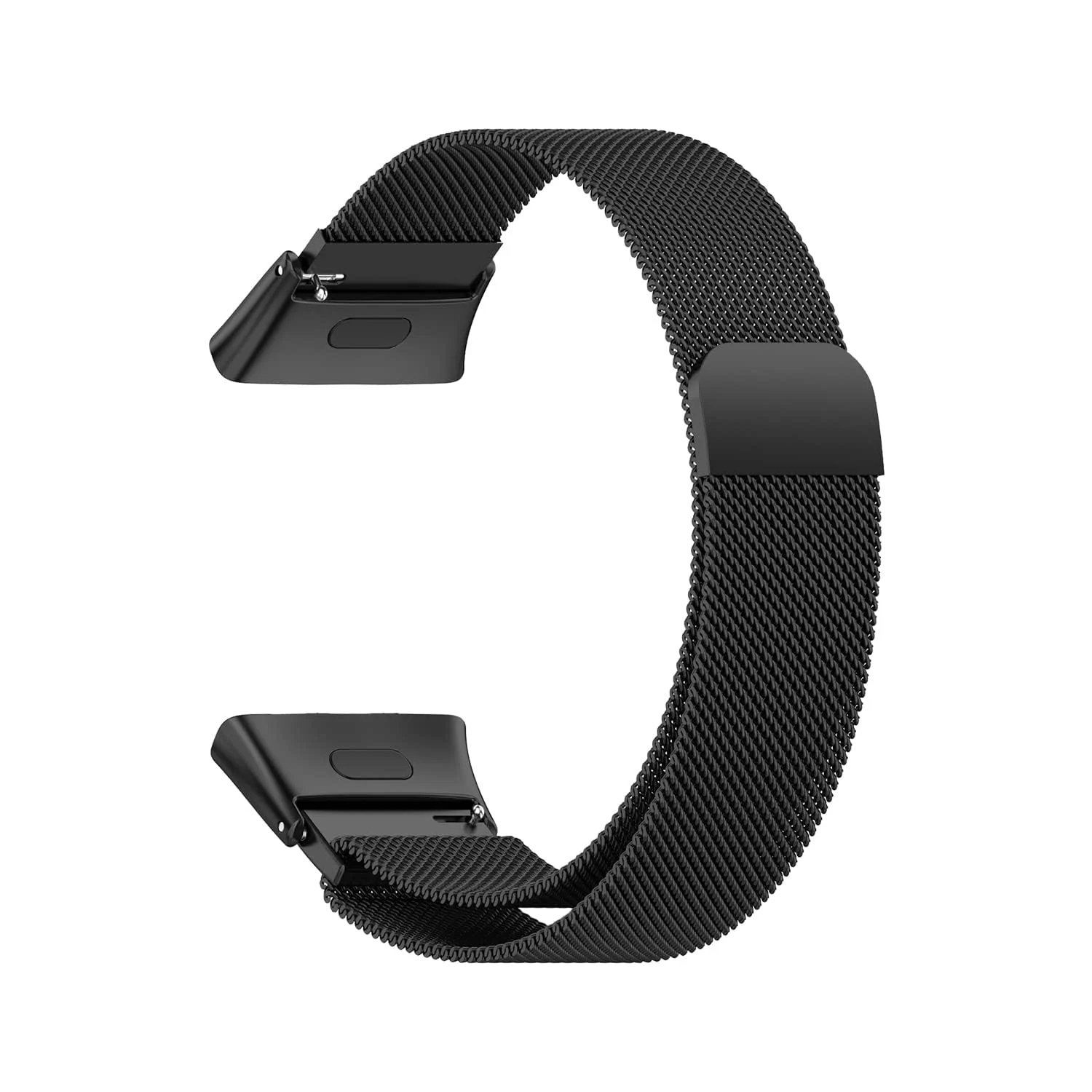 DL3 Mobilak Bracelet Compatible with Xiaomi Redmi Watch 3, Woven Stainless Steel Watch Strap, Mesh Metal Wrist Adjustable Replacement Strap Women Men for Xiaomi Redmi Watch3 - Black
