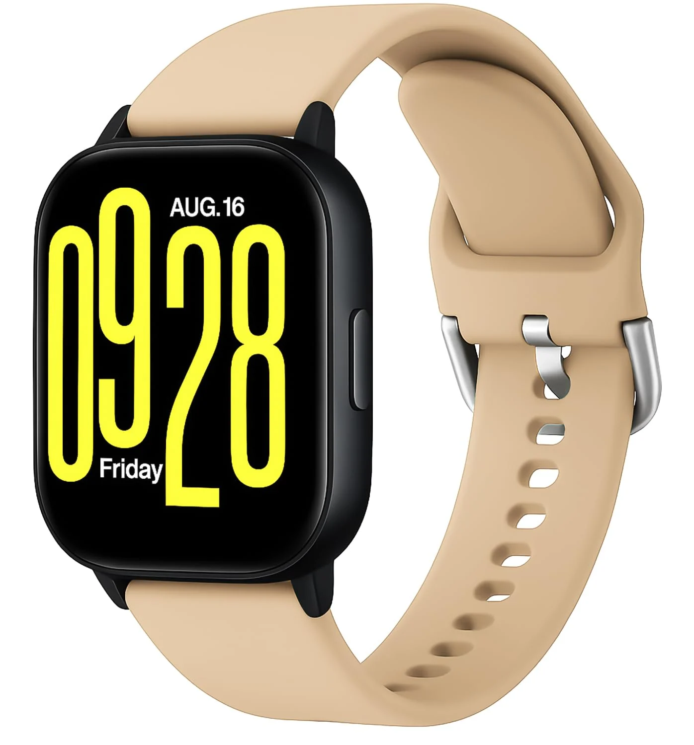 DL3 Mobilak Straps Compatible with Xiaomi Redmi Watch 5 Active/Redmi Watch 5 Lite Bracelet, 22mm Soft Silicone Replacement Band Sports Strap Wristbands [Wear-resistant] [breathable] - Milk Tea