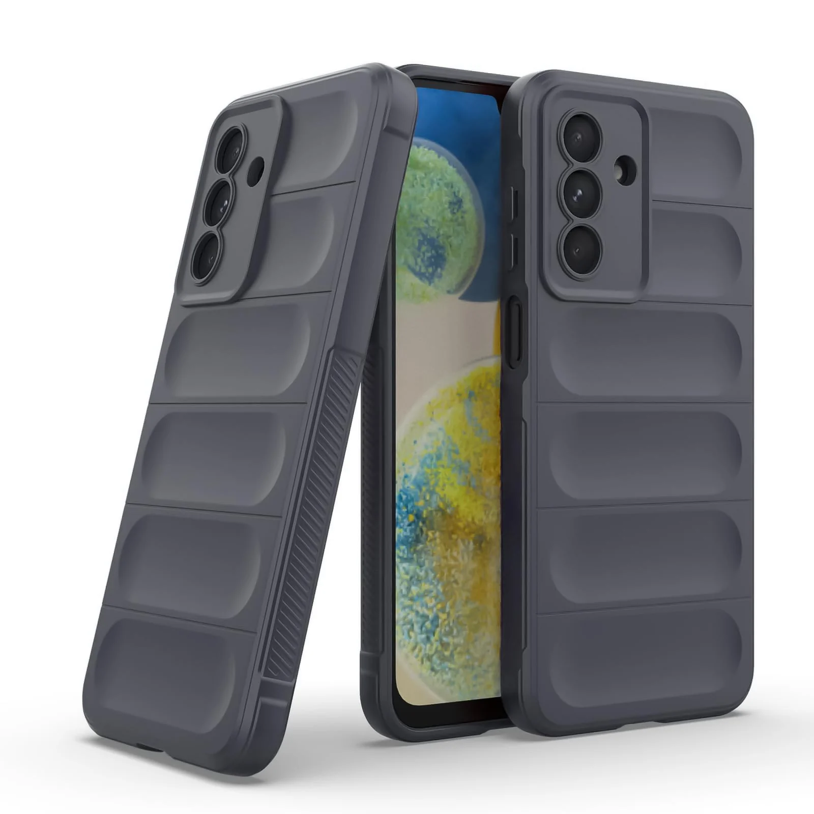 DL3 Mobilak Rugged Protective Case for Samsung Galaxy A26, Camera protection, Shock-absorbing protection, Non-slip grip - Dark Gray