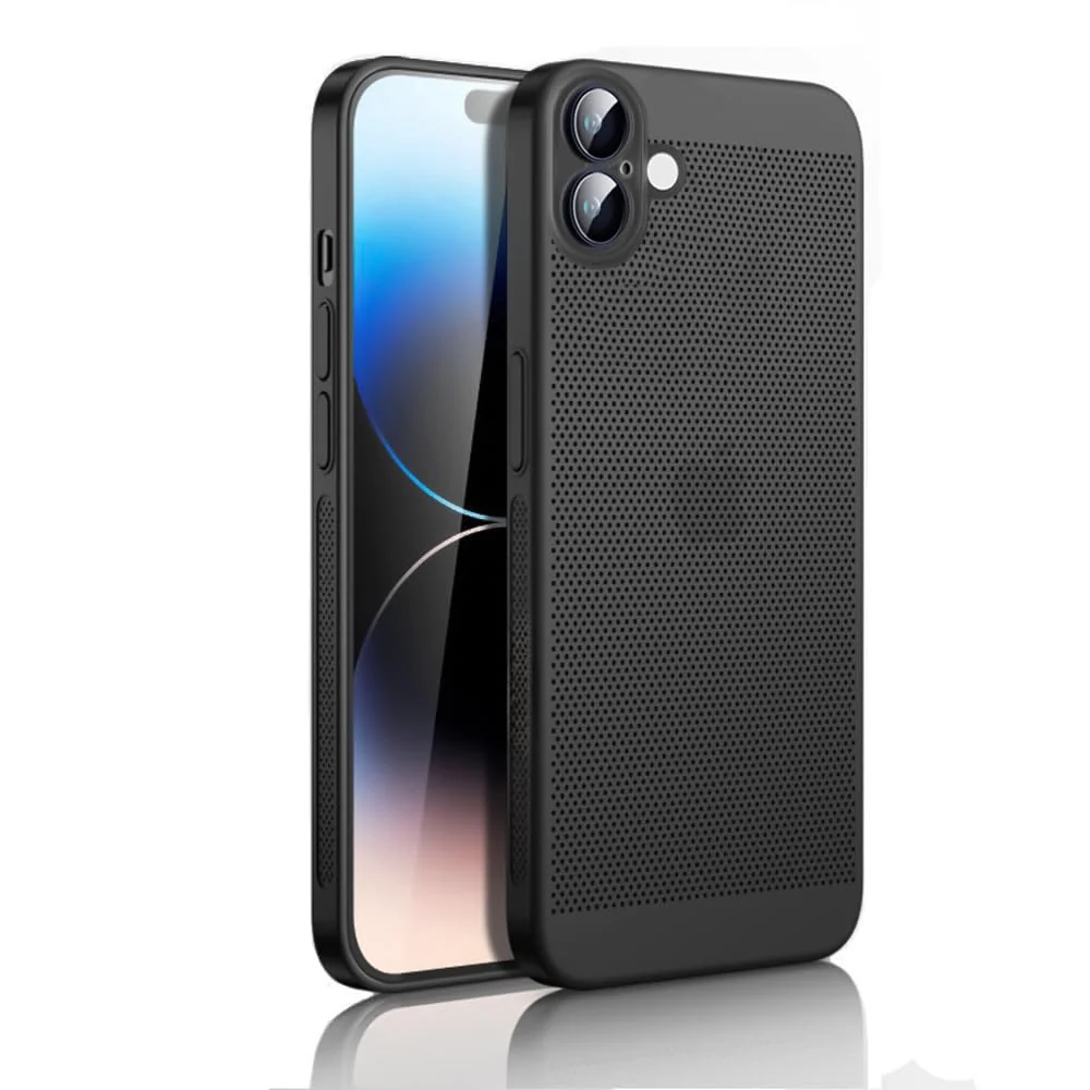 Samsung Galaxy A07 4G Heat Dissipation Case with Built-in Camera Lens Protector — DL3 Mobilak Protective Phone Case for Samsung Galaxy A07 4G, Supports wireless charging, Camera protection, Shock-absorbing protection