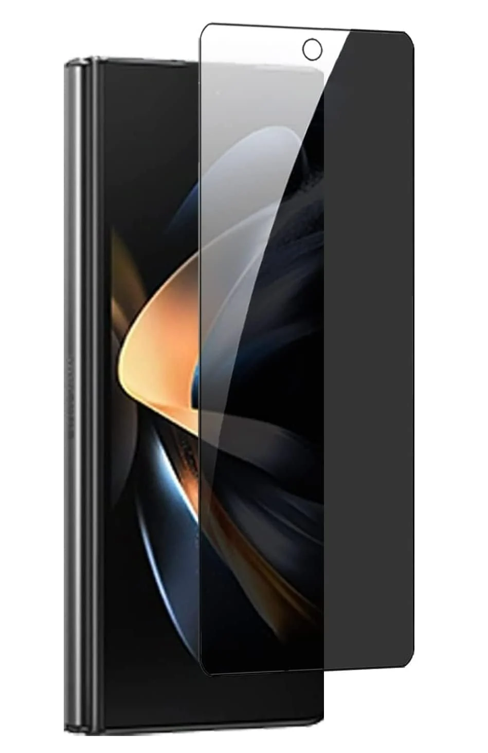 DL3 Mobilak Privacy Full Glass Screen Protector For Samsung Galaxy Z Fold5 - Black