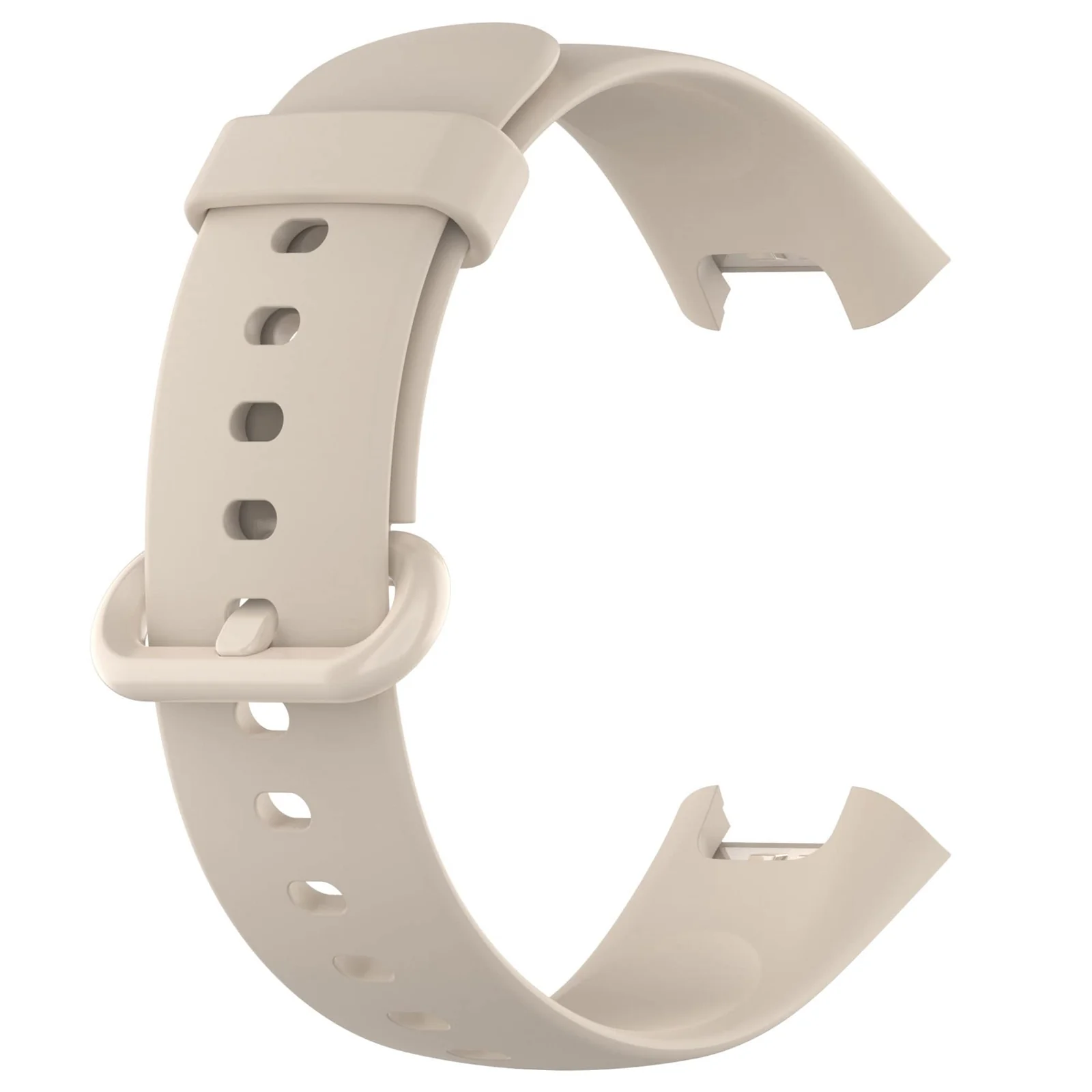 DL3 MOBILAK Strap Compatible with Xiaomi Redmi Watch 2 Lite/Poco Watch/Redmi Watch 2 / Horloge 2 Soft Replacement Sport Silicone Strap - Beige