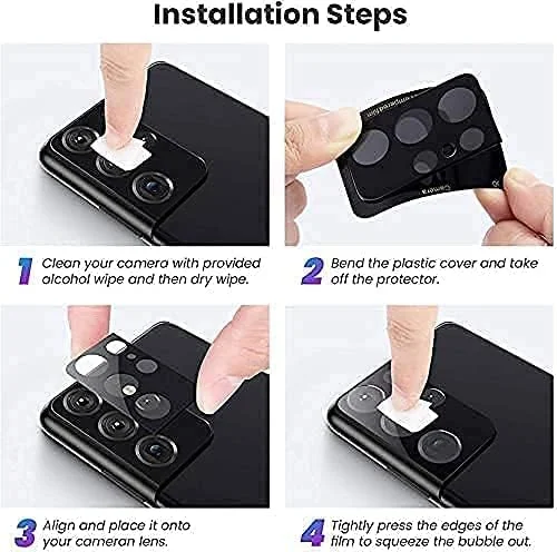 DL3 Mobilak realme 10 Pro+/realme 10 Pro Plus Camera Protector Tempered Glass Screen Protector HD [Full Coverage][Anti-Scratch] Drop Protection Ultra Clear/Thin Lens Protector Case - Black