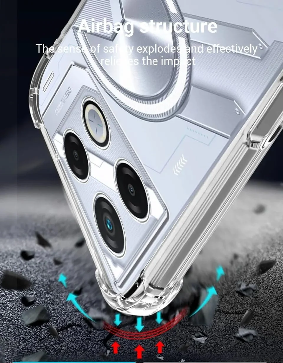 DL3 Mobilak Clear TPU Case for Infinix GT 20 Pro 5G, Camera protection, Shock-absorbing protection, Scratch-resistant surface - Clear