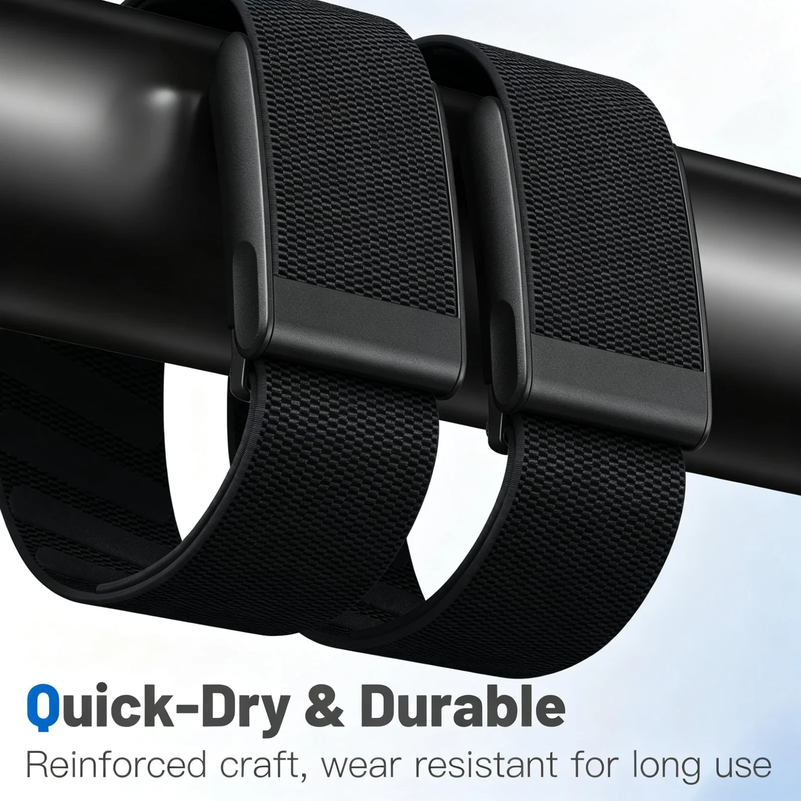 DL3 MOBILAK Replacement Watch Strap for Whoop 5.0 - A-Black