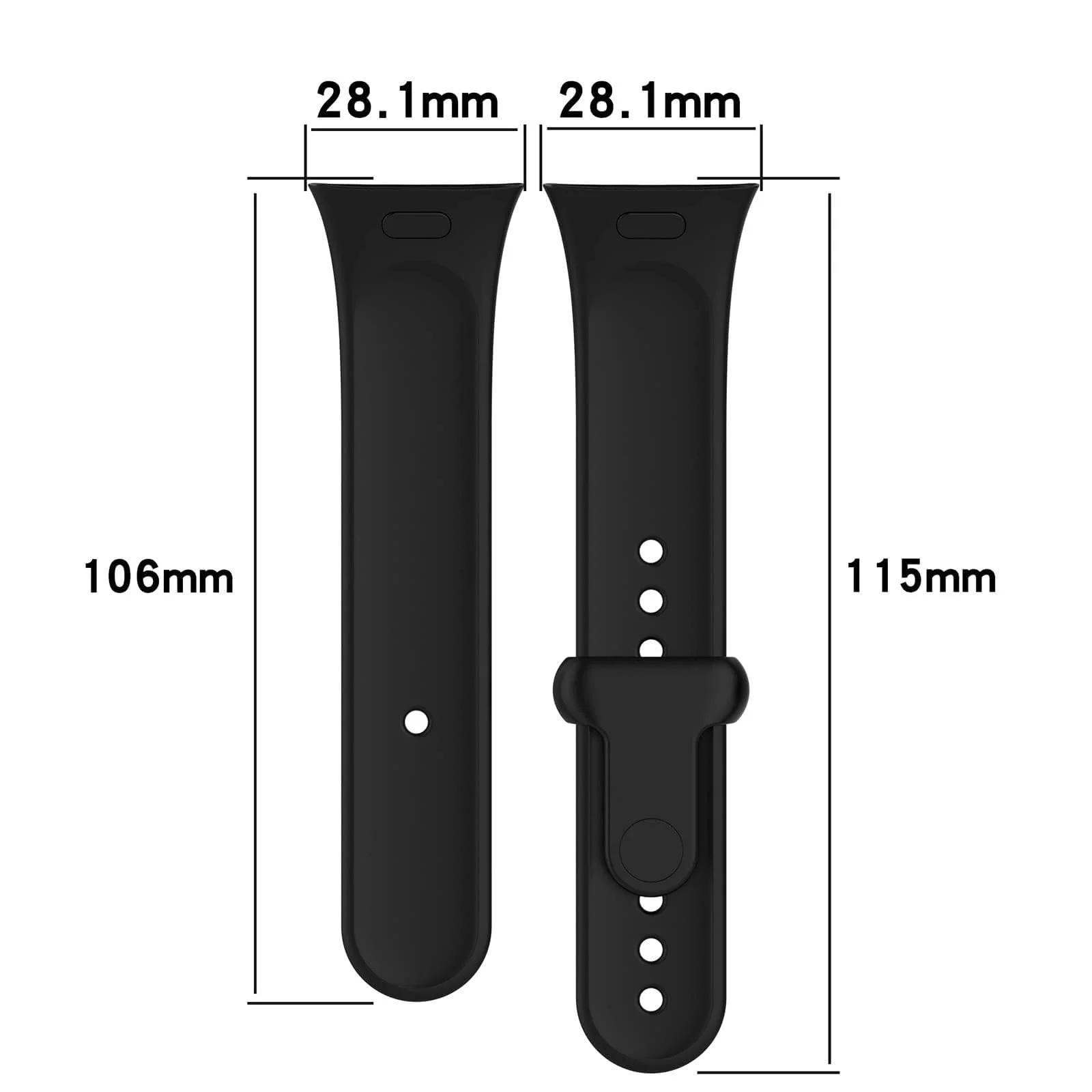 DL3 Mobilak Strap for Xiaomi Redmi Watch 3 Only, Soft Silicone Watch Band with Secure Buckle, Sport Replacement Wristband Bracelet Strap for Men & Women - Teal Green
