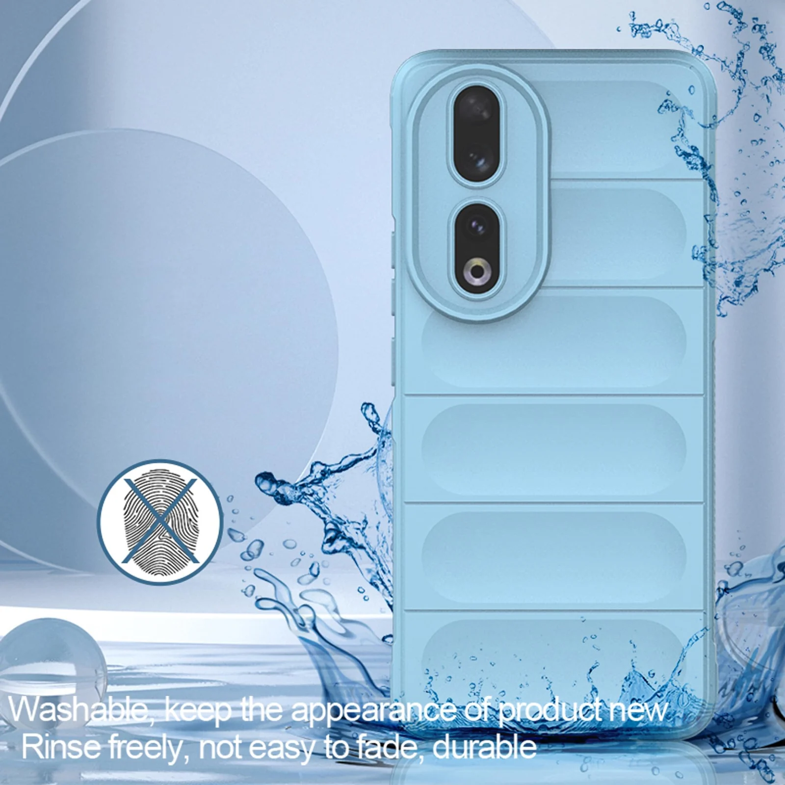 DL3 Mobilak Rugged Protective Case for Honor 90 5G, Camera protection, Shock-absorbing protection, Non-slip grip - White