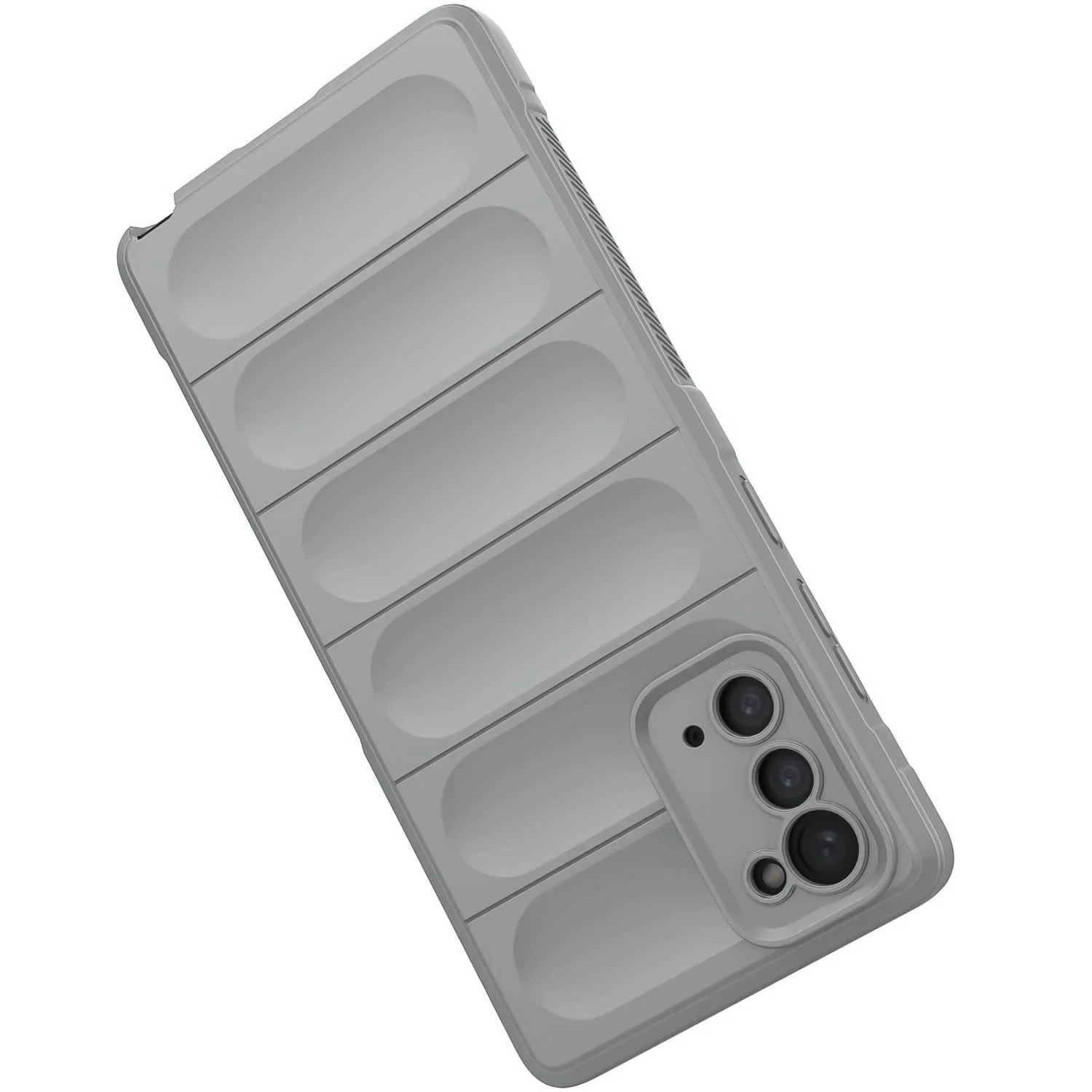 DL3 Mobilak Silicone Case for Samsung Galaxy Note 20 5G Heavy Duty Protective [Slim Fit] Shockproof Soft Flexible Protective Design Shock-Absorption TPU Cover With Camera Protection - Gray