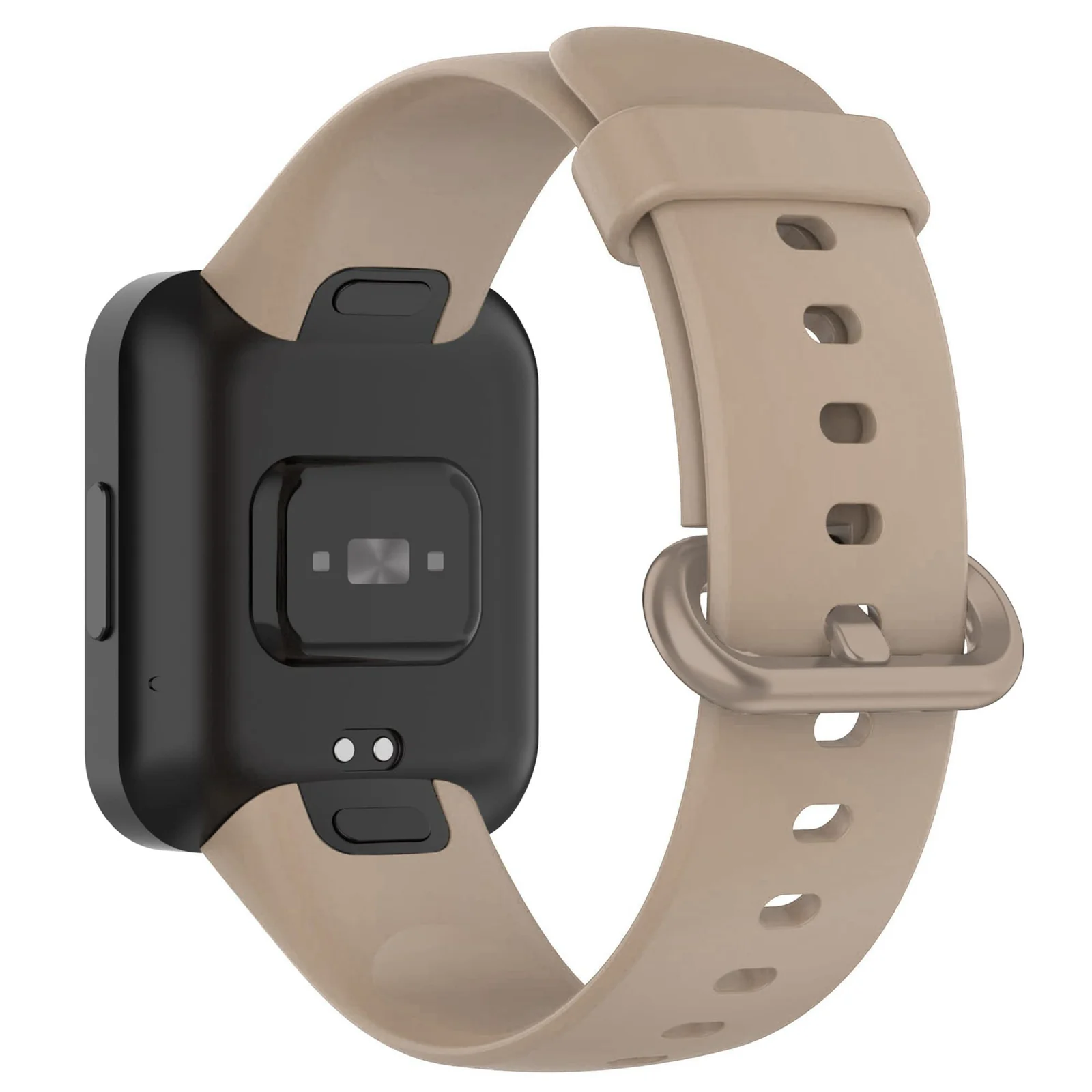DL3 Mobilak Strap Compatible with Xiaomi Redmi Watch 2 Lite/Poco Watch/Redmi Watch 2 / Horloge 2 Soft Replacement Sport Silicone Strap - Black