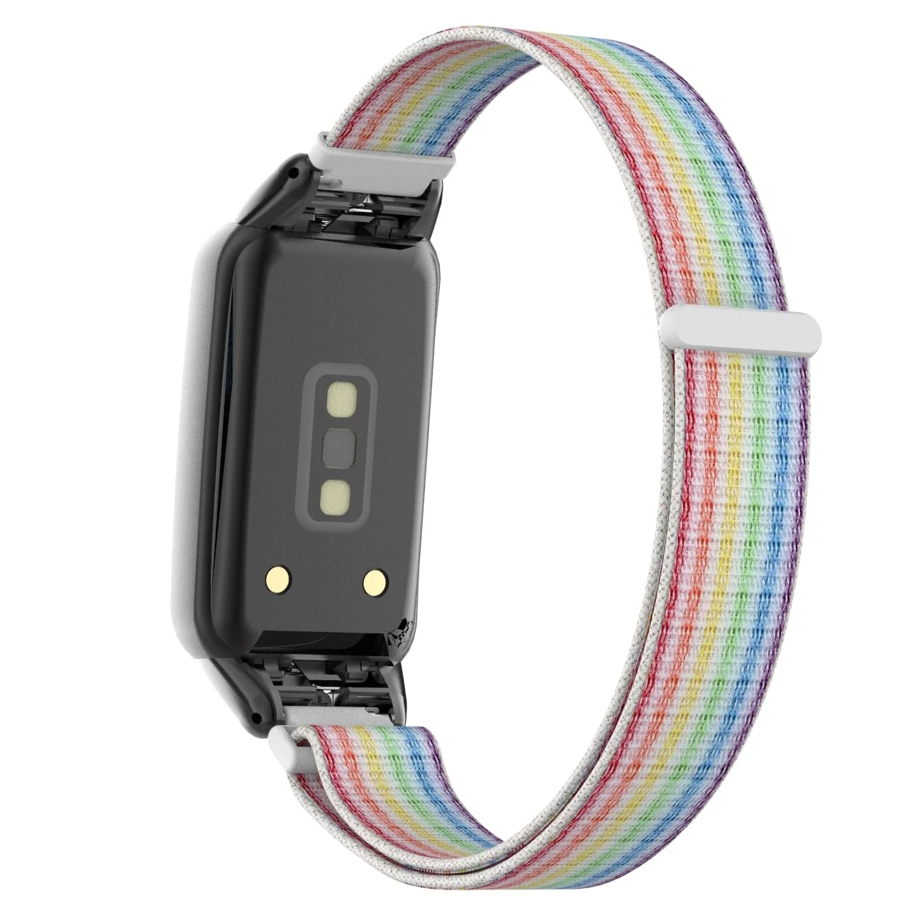 DL3 Mobilak Nylon Band for Honor Band 6/Huawei Band 6 Pro/Huawei Band 6, Nylon Watch Strap Sport Wristband Soft Replacement Watch Strap Adjusable Wrist for Women Men - Pink Streak