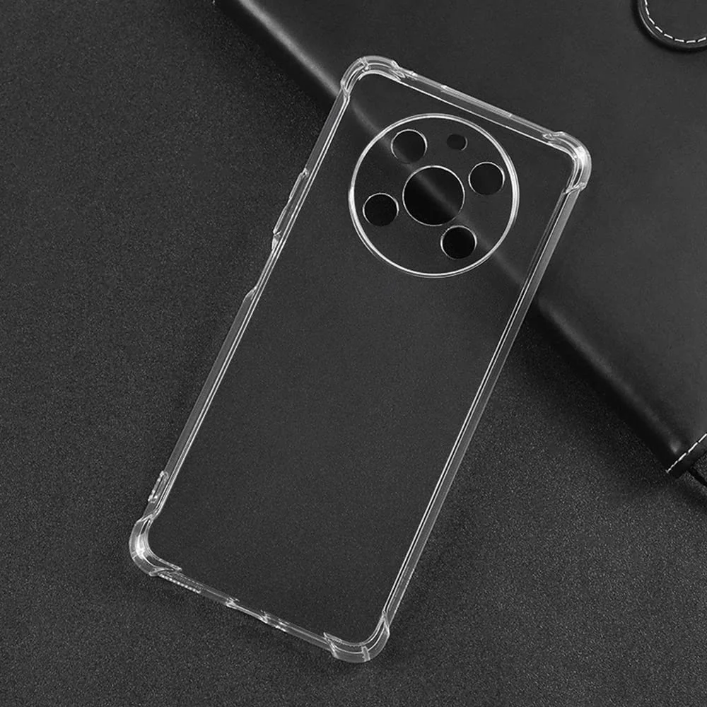 DL3 Mobilak Case Compatible with Honor X9 (4G/5G)/Honor X30/Honor Magic 4 Lite, Cover Silicone TPU Gorilla Anti-shock Protector Camera Shockproof Corners - Clear