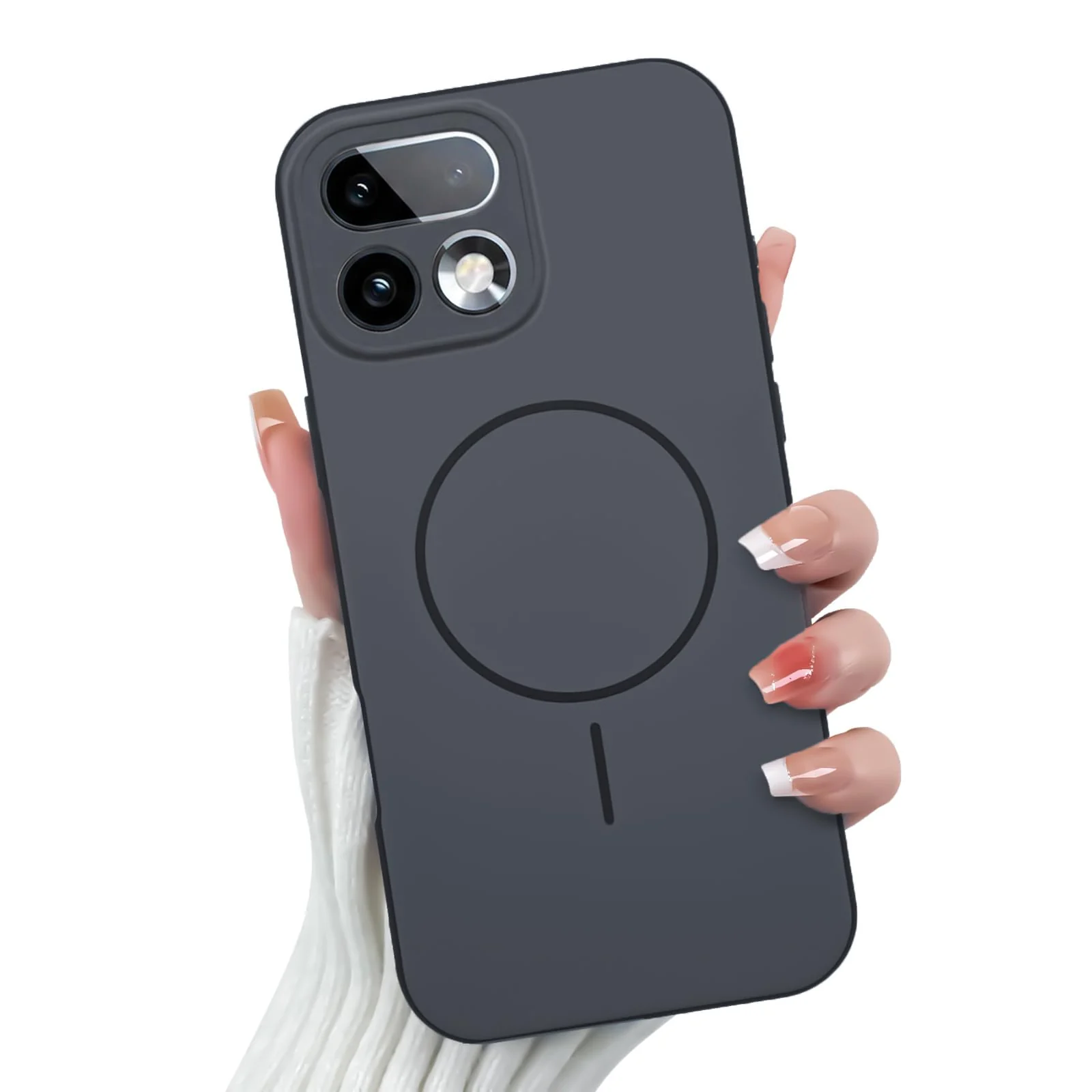 Mobigon Case For realme 16 Pro Plus / 16 Pro+ 5G Slim Design [Not Compatible with MagSafe] Soft Silicone Case Flexible TPU Anti-Scratch Protective Cover with Full Camera Protection