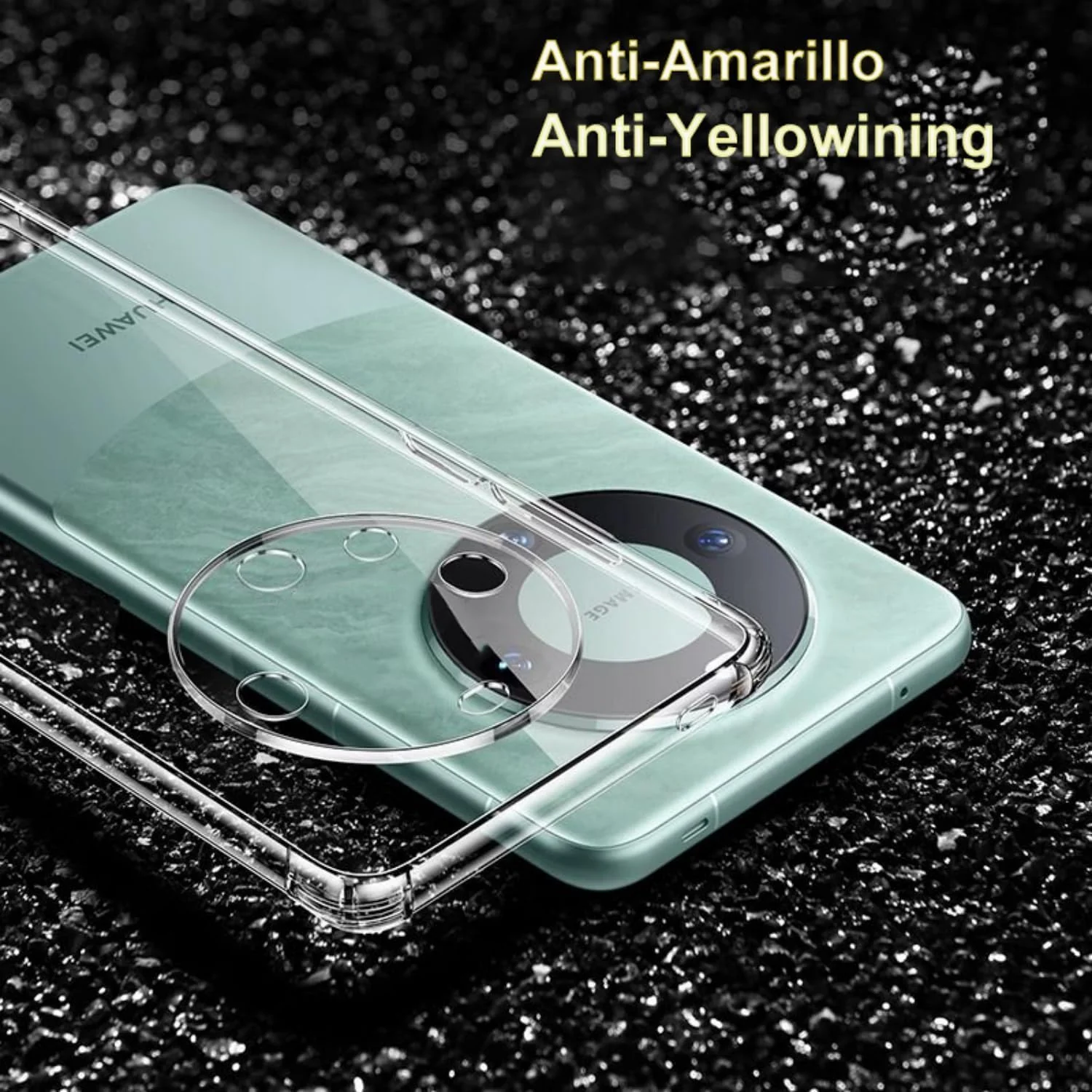 DL3 MOBILAK Clear Soft TPU Phone Case for Huawei Mate 60 Pro - Clear