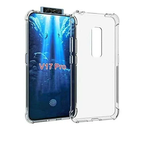 DL3 Mobilak Clear TPU Case for vivo vivo V17 Pro, Camera protection, Shock-absorbing protection, Non-slip grip - Clear