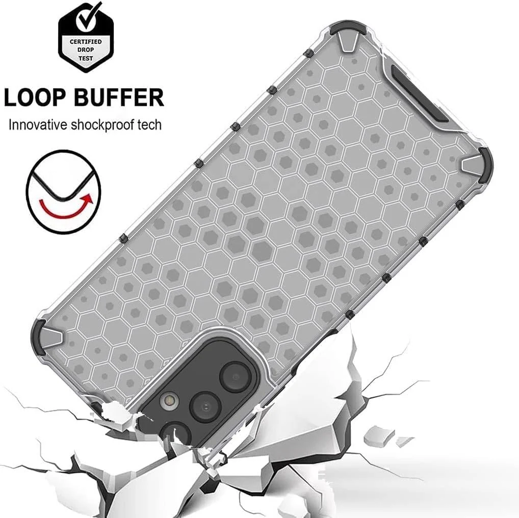 DL3 Mobilak Clear PC and TPU Protective Case for Samsung Galaxy A05S with Shockproof Design - Clear