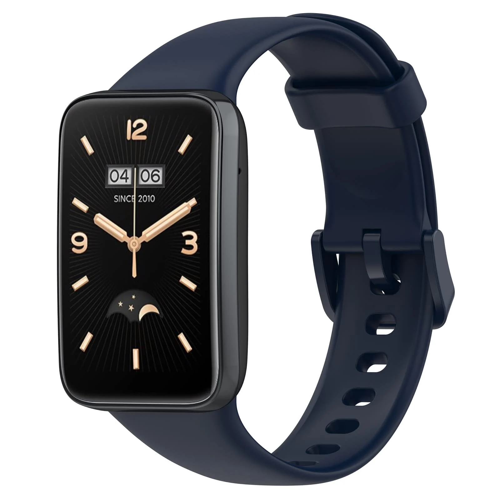 DL3 Mobilak Bands Compatible with Xiaomi Mi Band 7 Pro Watch Replacement Soft Durable Colourful Silicone Watch Band Sports Strap Wristband for Mi Band 7 Pro Smartwatch Accessories - Blue
