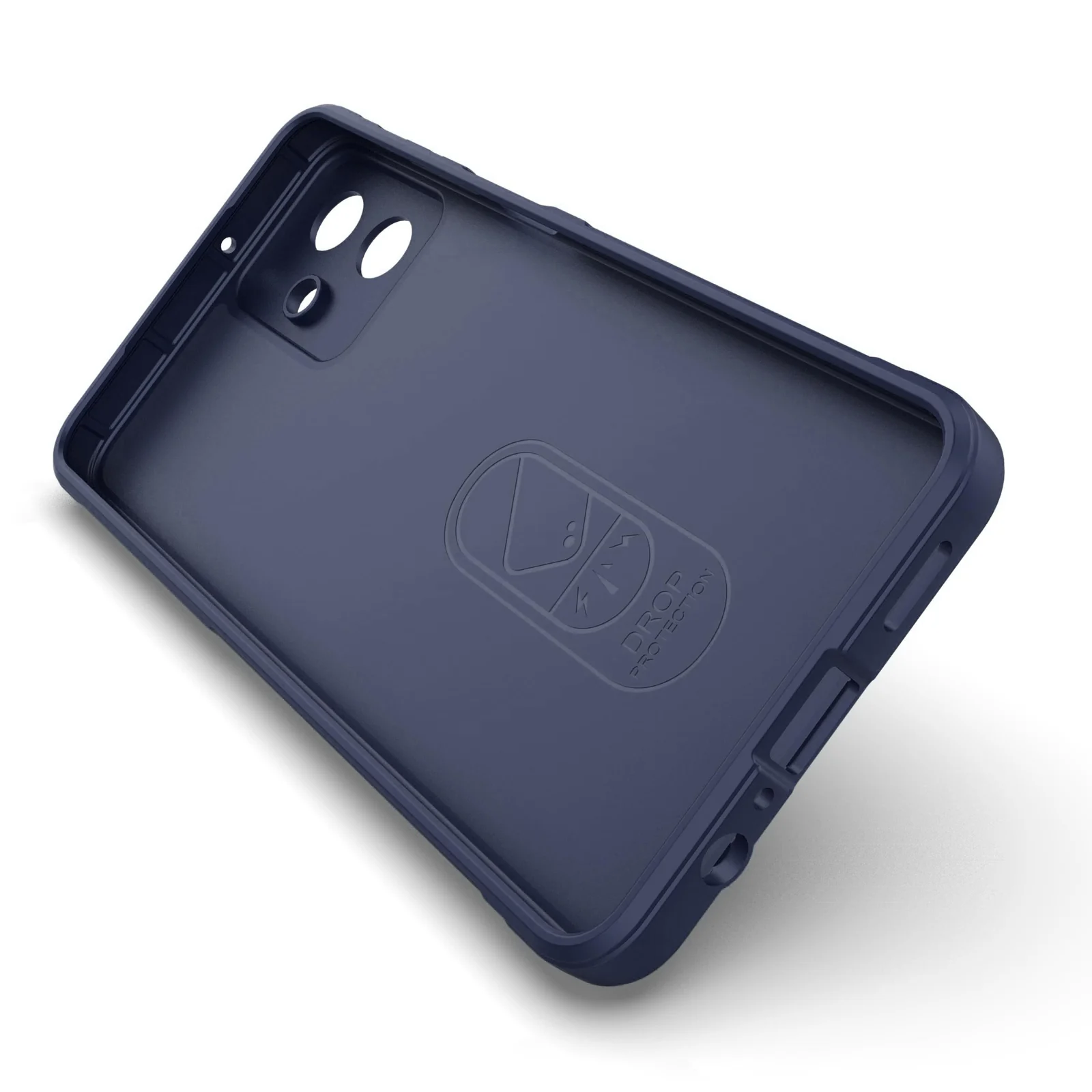 DL3 Mobilak Silicone Case for Samsung Galaxy A07 4G Heavy Duty Protective [Slim Fit] Shockproof Soft Flexible Protective Design Shock-Absorption TPU Cover With Camera Protection - Blue