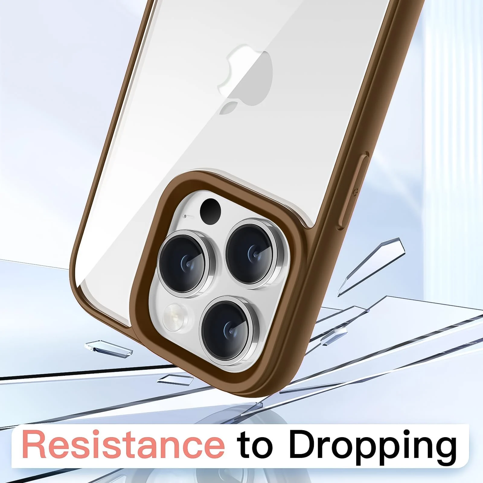 DL3 Mobilak Clear Protective Case for iPhone 13 Pro - Desert