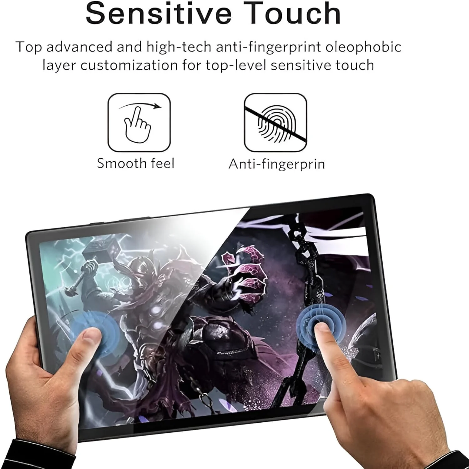 DL3 Mobilak Screen Protector For Xiaomi Redmi Pad SE 8.7 Inch Tablet Tempered Glass Film [HD Crystal ] [Easy Installation] [Scratch Resistant] [9H Hardness] - Clear