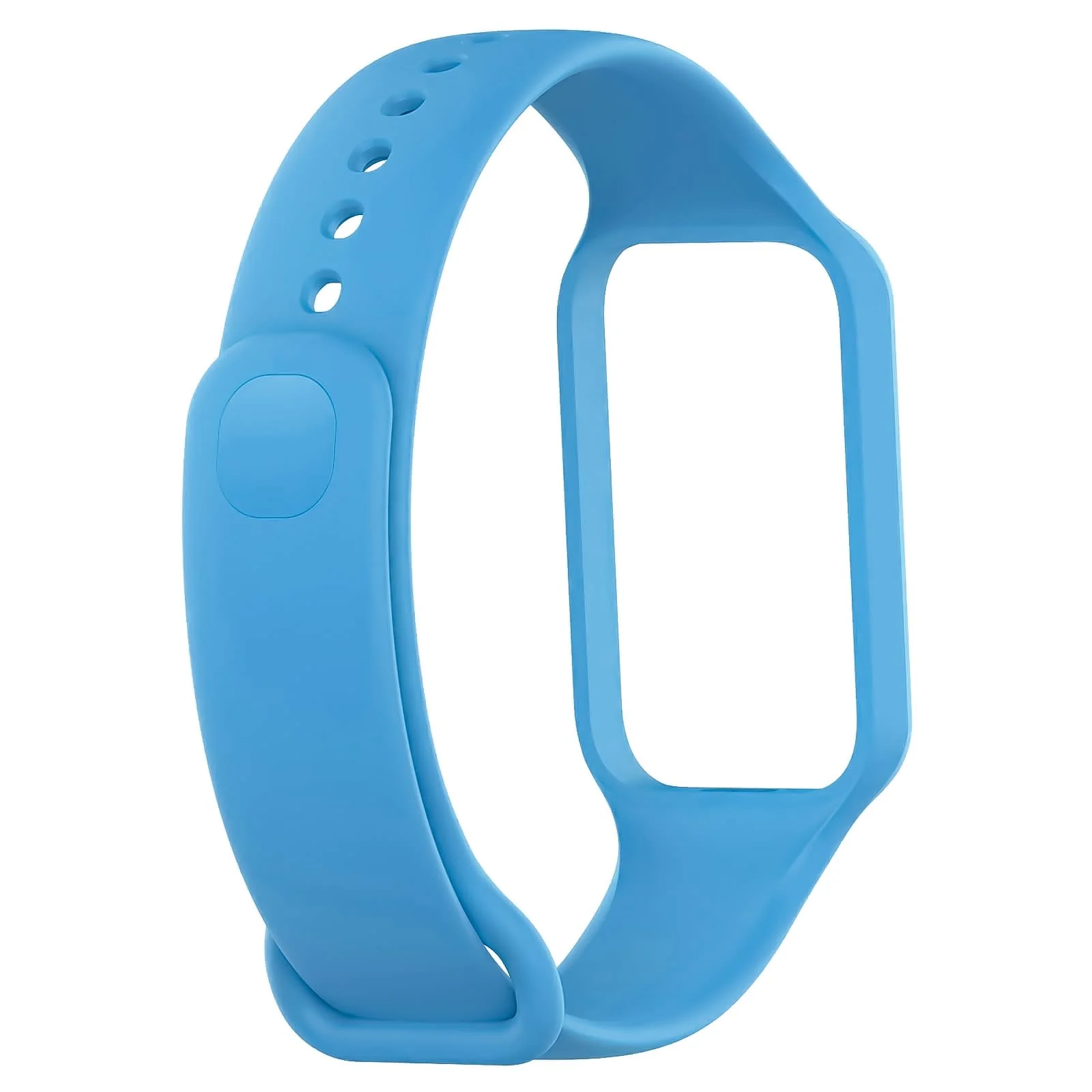 DL3 Mobilak Smart Watch Strap for Xiaomi Redmi Band 2, Sport Silicone Watch Band Wrist Strap, Replacement Bracelet Wristband Wrist Strap for Xiaomi Redmi Smart Band2 Accessories - Sky Blue