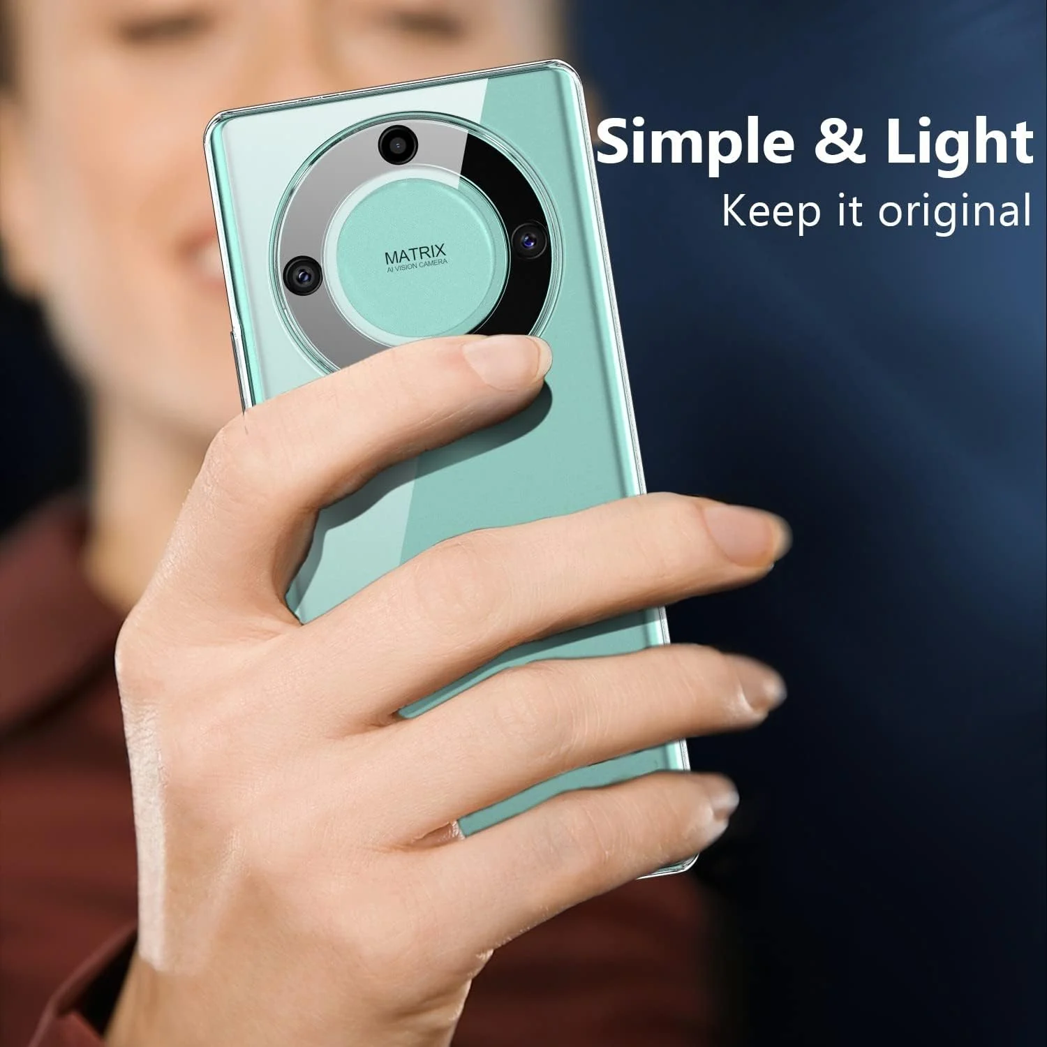 DL3 Mobilak Case Compatible with Honor X9a 5G / Honor Magic 5 Lite Case Crystal Soft TPU Gel Case Flexible Silicone Anti-Scratch Camera Protection TPU Cover - Clear