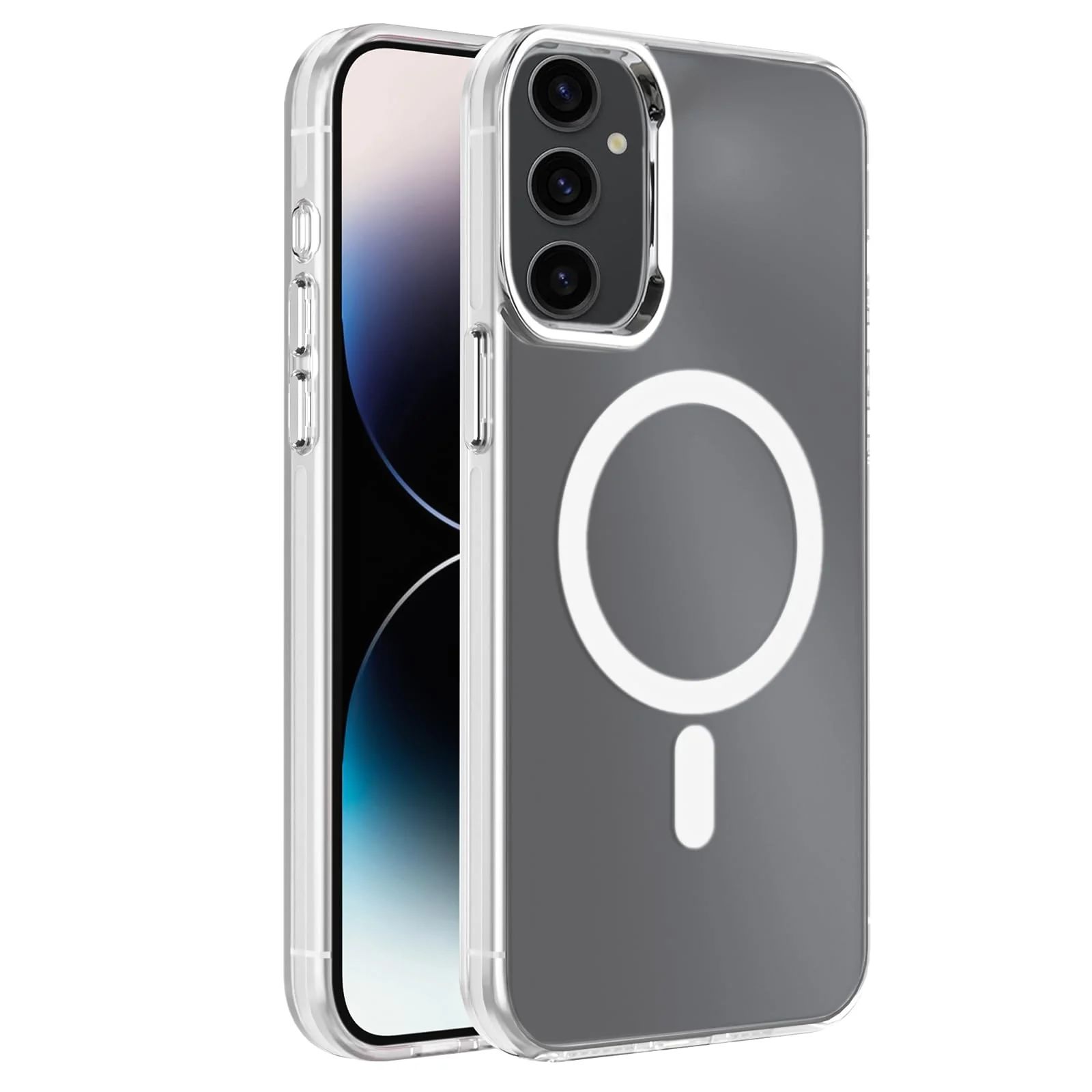 DL3 Mobilak Case For Samsung Galaxy A54 5G Case Crystal [Not Compatible with MagSafe] Soft TPU Gel Case Flexible Silicone Anti-Scratch TPU Cover - Clear