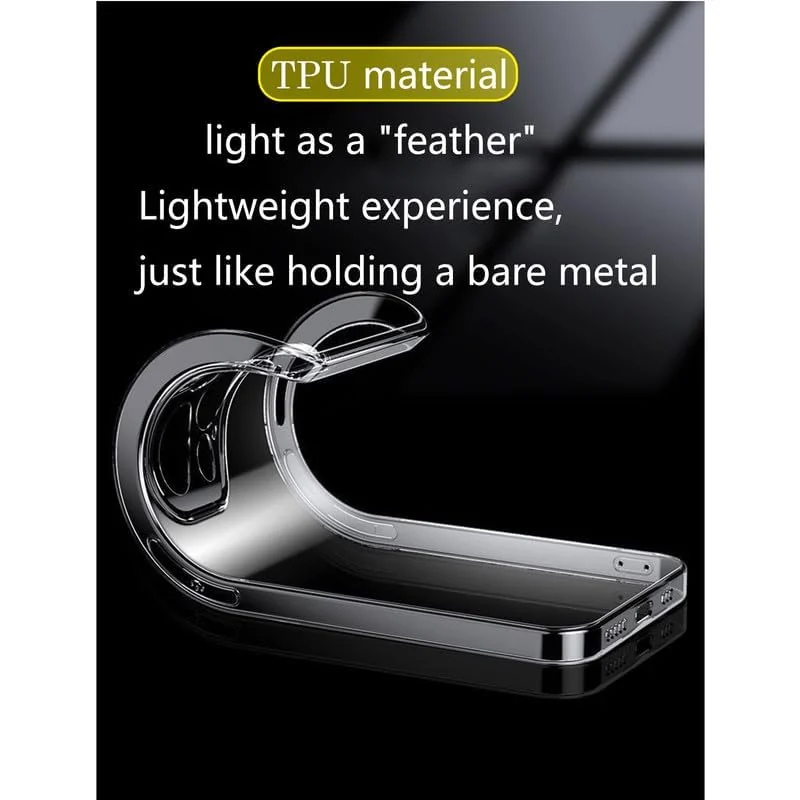 DL3 Mobilak Case Compatible with Honor X8B Case Crystal Soft TPU Gel Case Flexible Silicone Anti-Scratch Camera Protection TPU Cover - Clear
