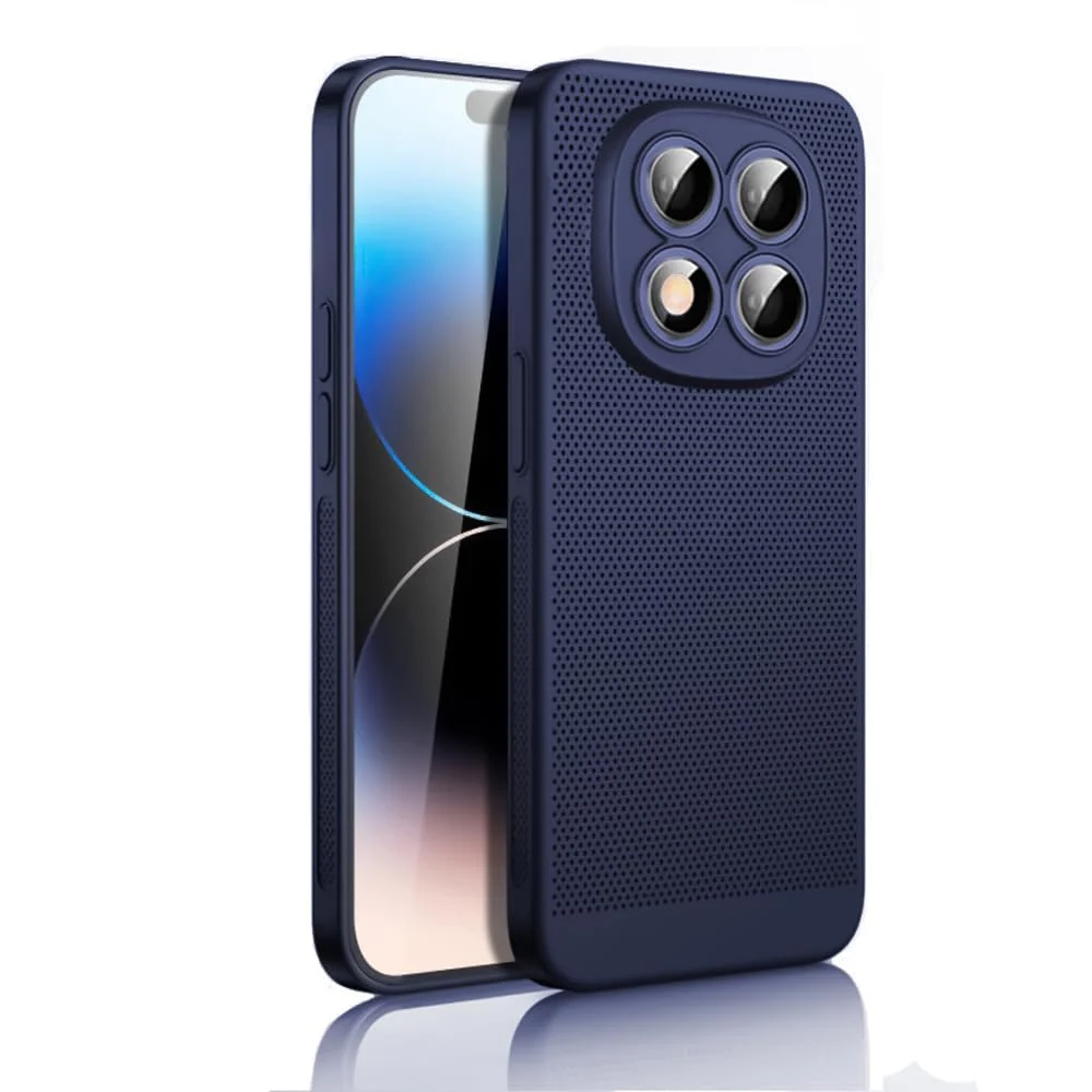 Xiaomi Redmi Note 14 Pro 4G (Not 5G) Heat Dissipation Case with Built-in Camera Lens Protector — DL3 Mobilak PC Protective Case for Xiaomi Redmi Note 14 Pro 4G (Not 5G), Supports wireless charging, Camera protection, Shock-absorbing protection