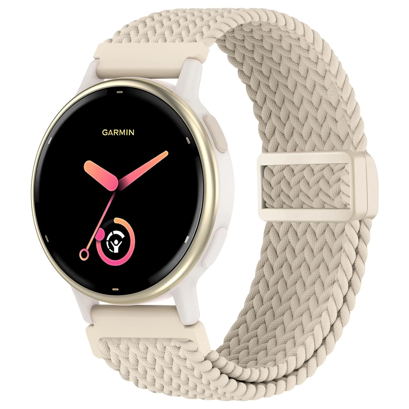 Samsung Galaxy Watch 7 / 6 / 5 / 4 / FE 40MM 44MM / Galaxy Watch 6 / 4 Classic 47MM 43MM 46MM 42MM / Watch 5 pro 45MM / Active 2 / Stretchy Braided — DL3 Mobilak 20mm Magnetic Band for Samsung Galaxy Watch 7/6/5/4/FE Band 40mm 44mm/Galaxy Watch 6/4 Classic Bands 47mm 43mm 46mm 42mm/Watch 5 pro 45mm/3 41mm/Active 2, Stretchy Braided Nylon Magnetic Sport Strap
