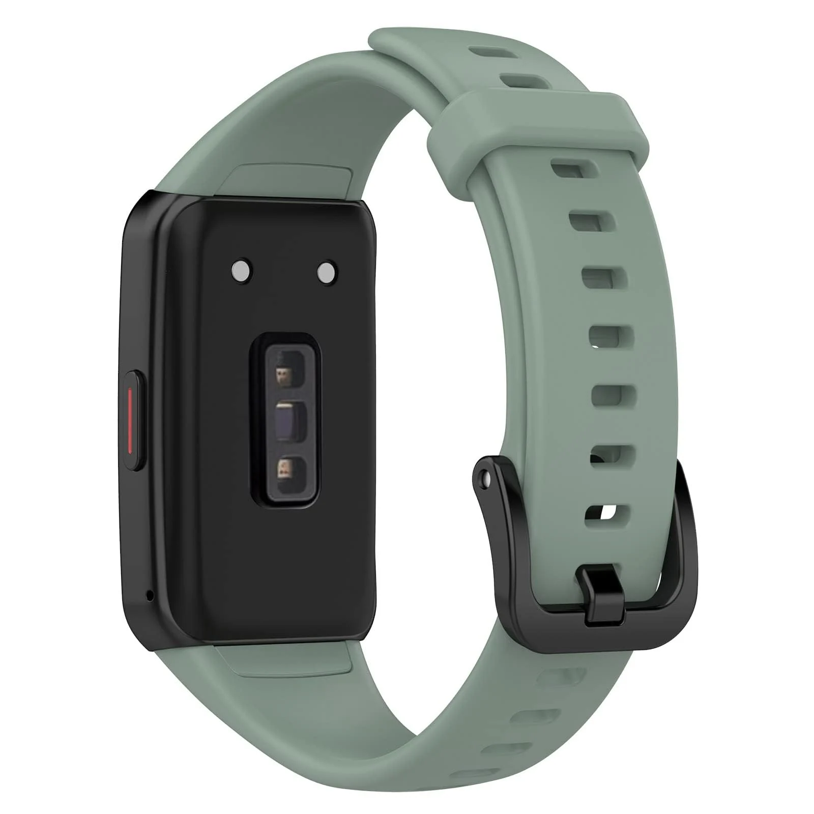DL3 Mobilak Bracelet Compatible With Huawei Band 6/Honor Band 6/Band 6 Pro/Band 6 NFC Wristbands for Men Women, Silicone Strap, Waterproof Sports Replacement Straps - Pine Green