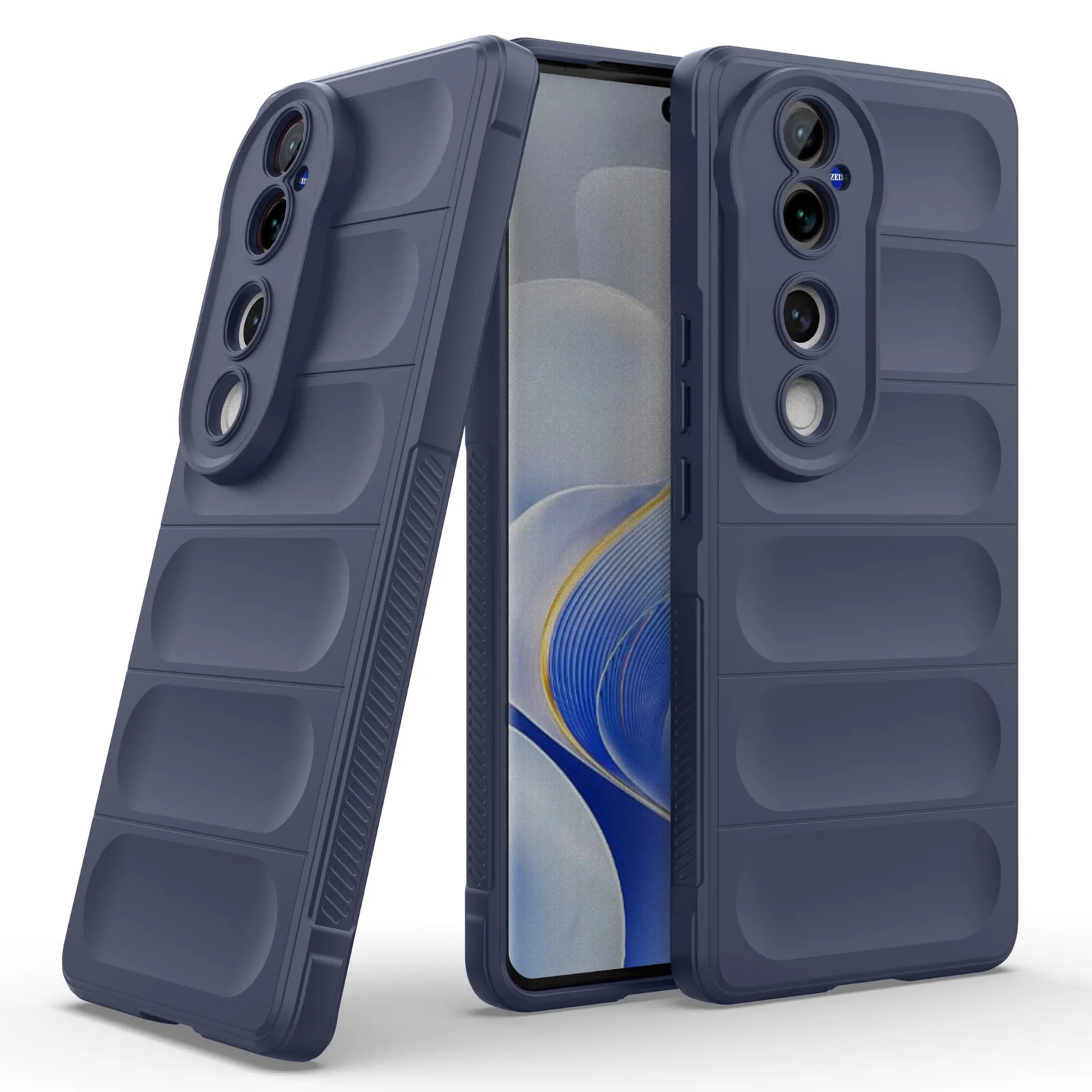 DL3 Mobilak Silicone Case for Vivo V40 5G / Vivo V40 Pro 5G Heavy Duty Protective [Slim Fit] Shockproof Soft Flexible Protective Design Shock-Absorption TPU Cover With Camera Protection
