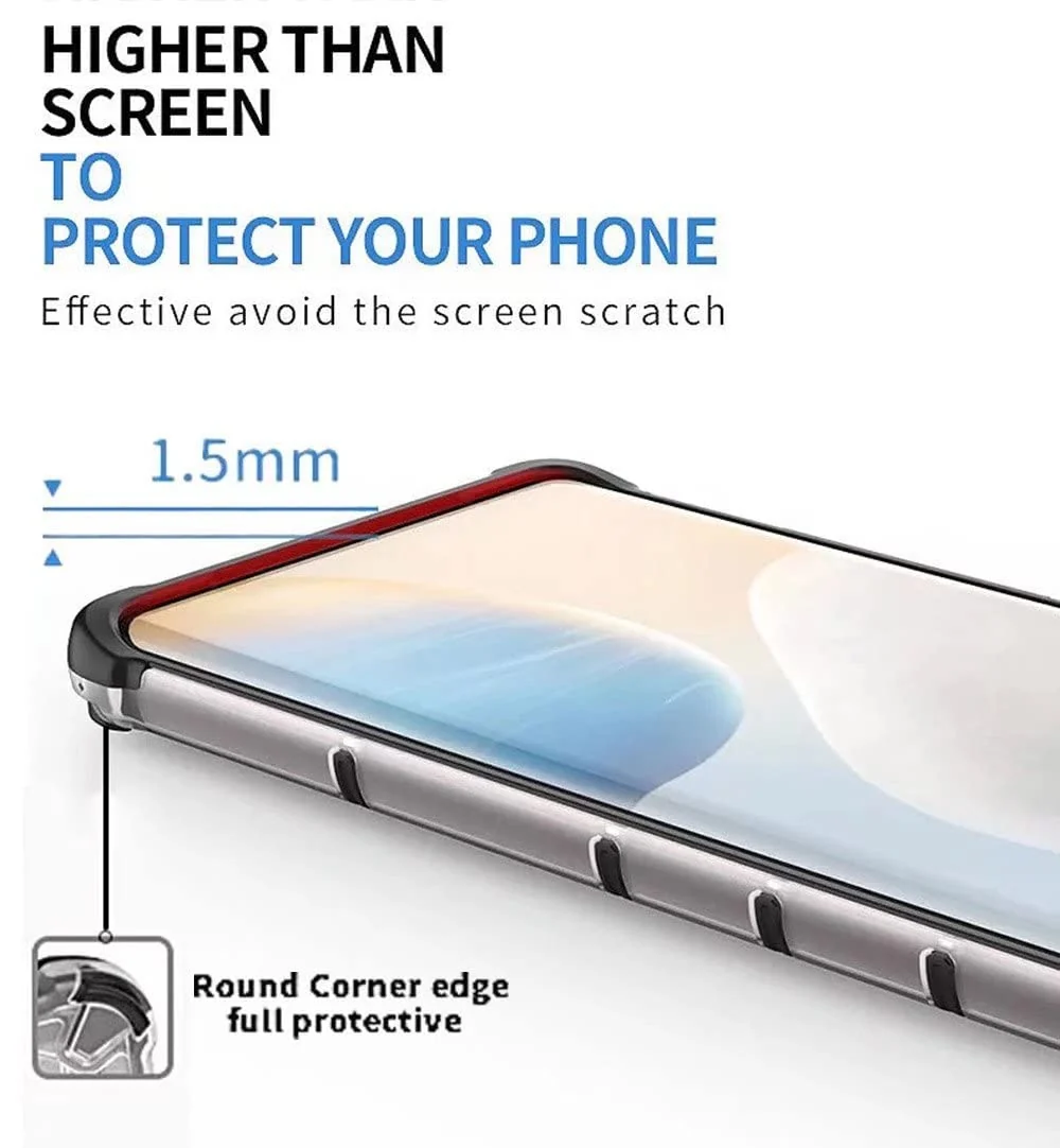 DL3 Mobilak Honeycomb Protective Case for Samsung Galaxy A04S, Shock-absorbing protection, Transparent design, Slim, lightweight profile - Clear