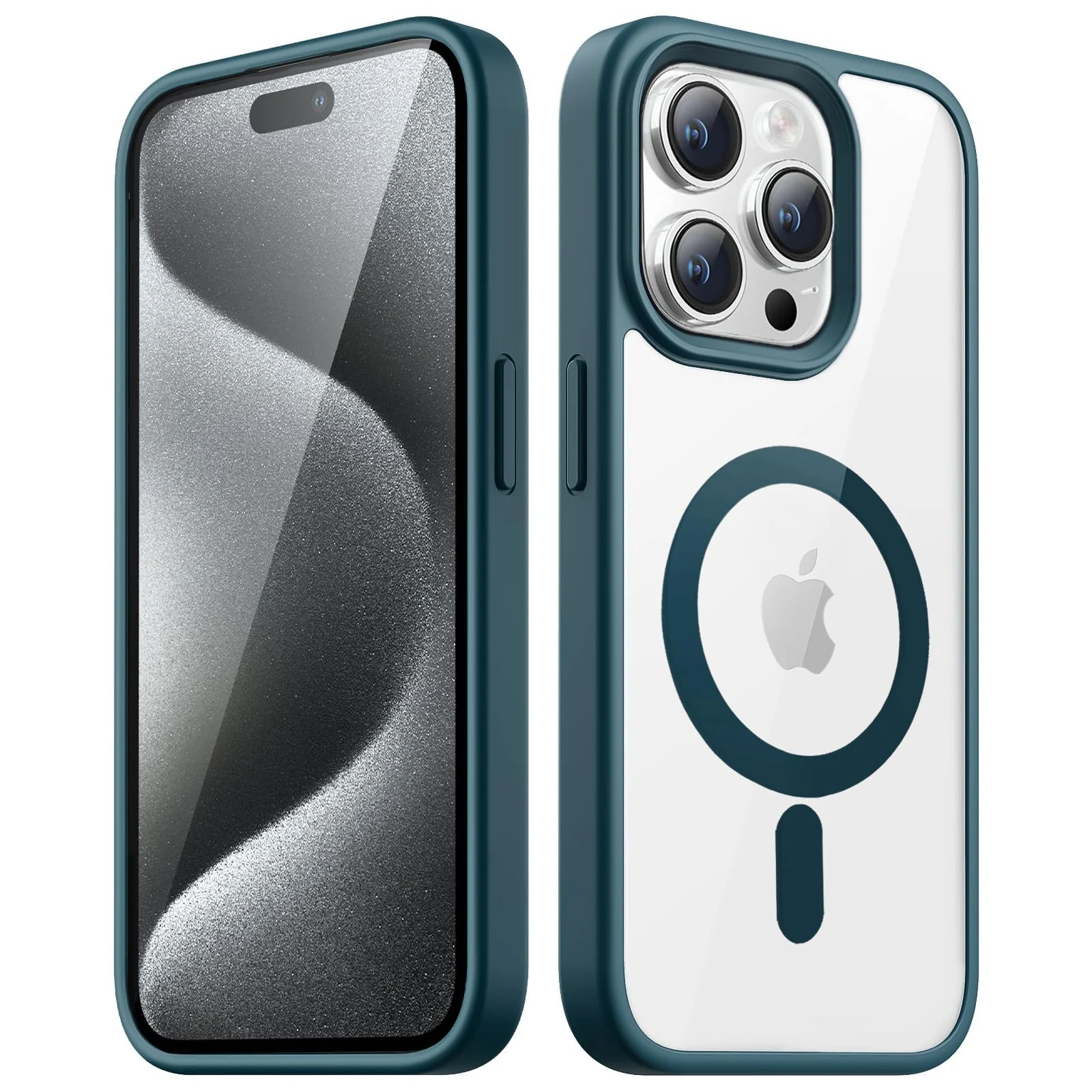 Dl3 Mobilak Case Magnetic Crystal Clear for iPhone 12/12 Pro (6.1 Inch) Case Compatible with Magsafe [Not Yellowing] [Military Protection] [No.1 Strong Magnets] Slim Phone Case Thin Cover (Desert)