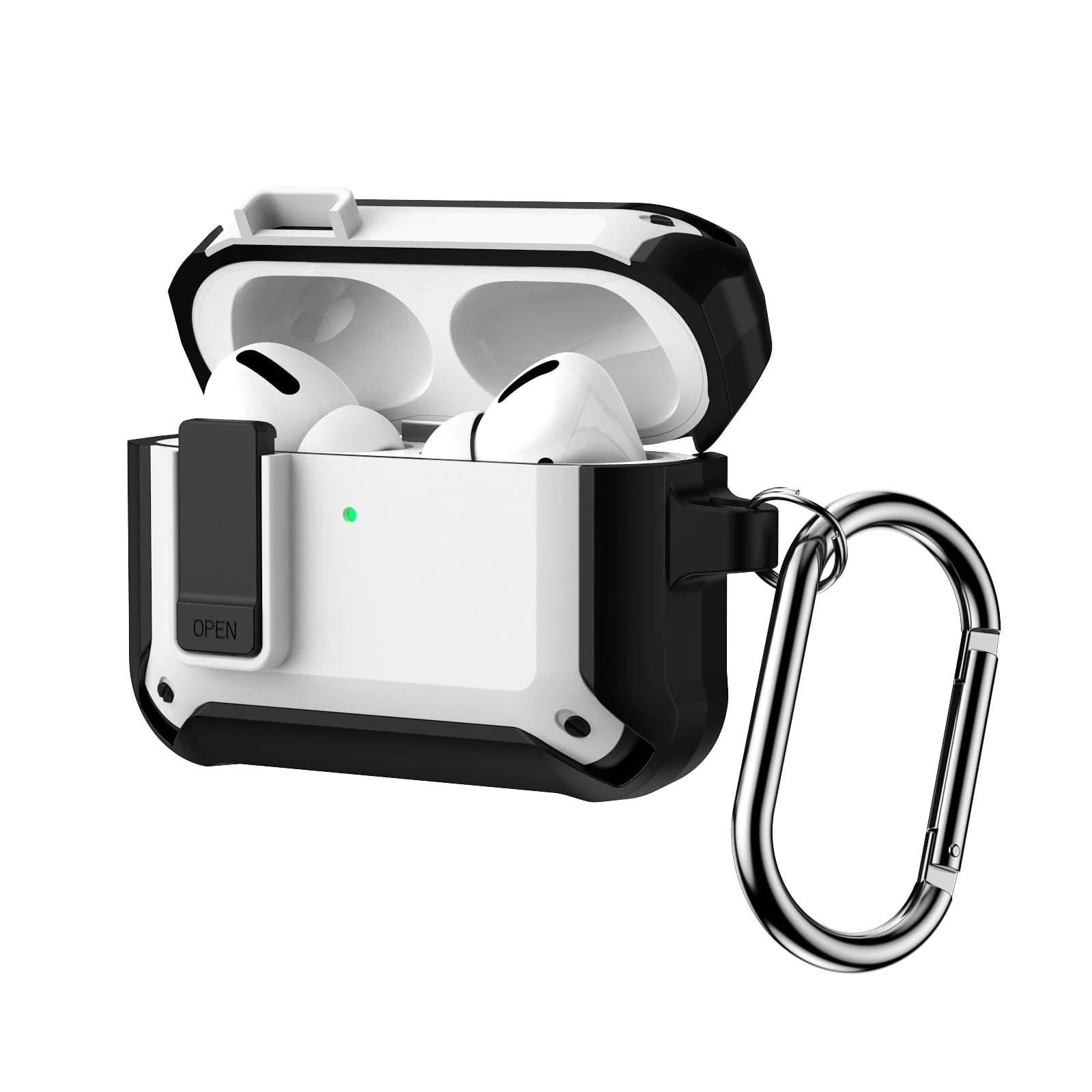 DL3 Mobilak Case for AirPods Pro 3 (2025) Cover with Lock, Compatible with AirPods Pro 3nd Generation/3st Generation Case (2025), Shockproof Cover for AirPods Pro 3 Case Men Women