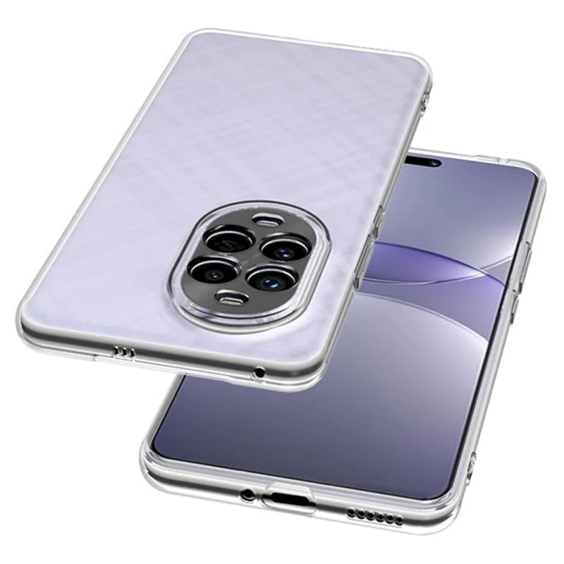 DL3 Mobilak Case Compatible with Huawei Nova 13 Pro, Case Crystal Soft TPU Gel Case Flexible Silicone Anti-Scratch Camera Protection TPU Cover - Clear