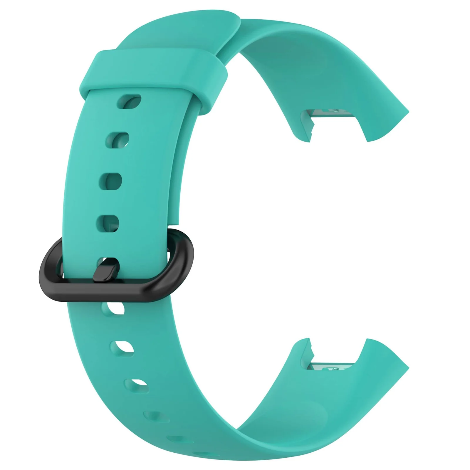 DL3 Mobilak Strap Compatible with Xiaomi Redmi Watch 2 Lite/Poco Watch/Redmi Watch 2 / Horloge 2 Soft Replacement Sport Silicone Strap - Black
