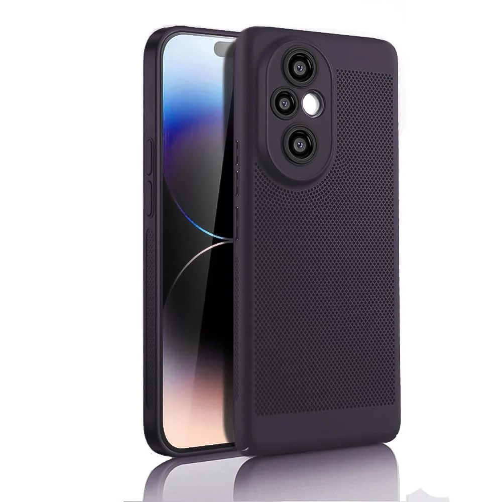 Honor 200 5G Heat Dissipation Case with Built-in Camera Lens Protector — DL3 Mobilak PC Protective Case for Honor 200 5G, Supports wireless charging, Camera protection, Shock-absorbing protection