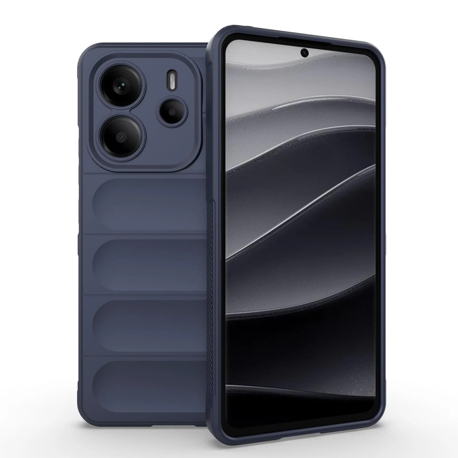 DL3 Mobilak Flexible Silicone and TPU Protective Case with Camera Protection for Xiaomi Redmi Note 14 4G