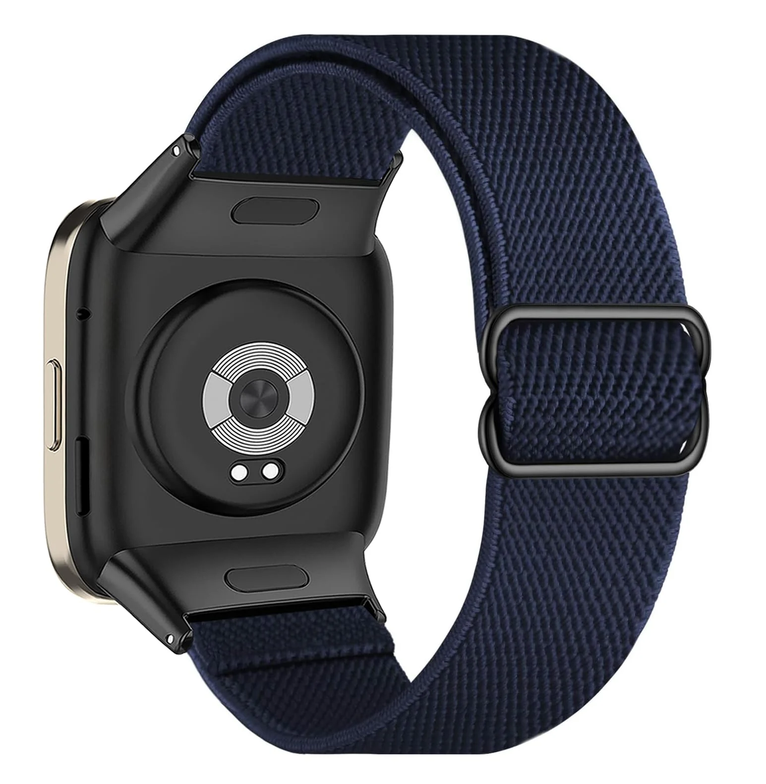 DL3 Mobilak Elastic Straps Compatible with Xiaomi Redmi Watch 3 (Not for Redmi Watch 3 Lite/Active) Men Women, Adjustable Stretchy Bracelets Sport Nylon Replacement Bracelet - Blue