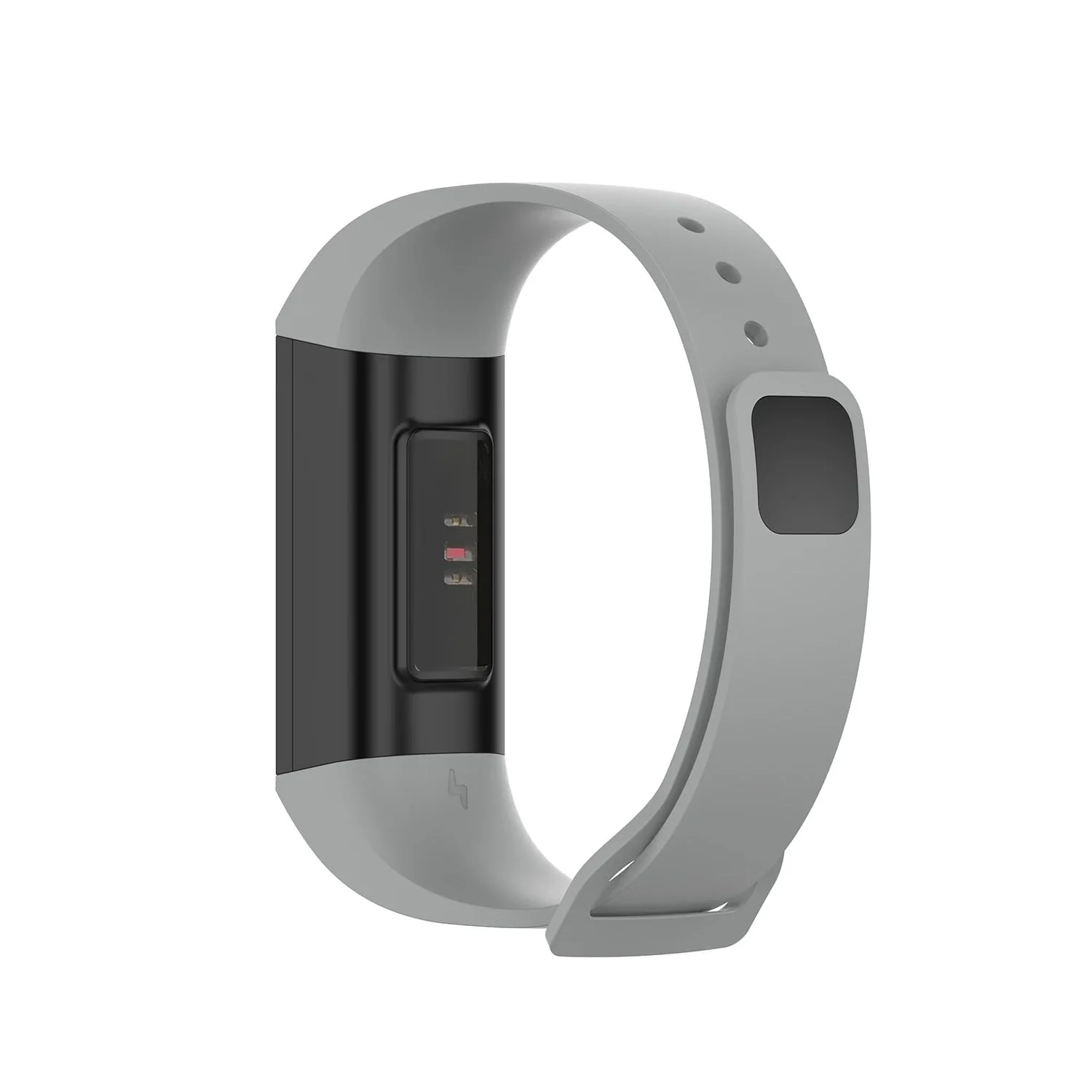 DL3 Mobilak Smart Watch Strap for Xiaomi Mi Band 4C & Redmi Smart Band, Sport Silicone Watch Band Wrist Strap, Replacement Bracelet Wristband Wrist Strap - Grey