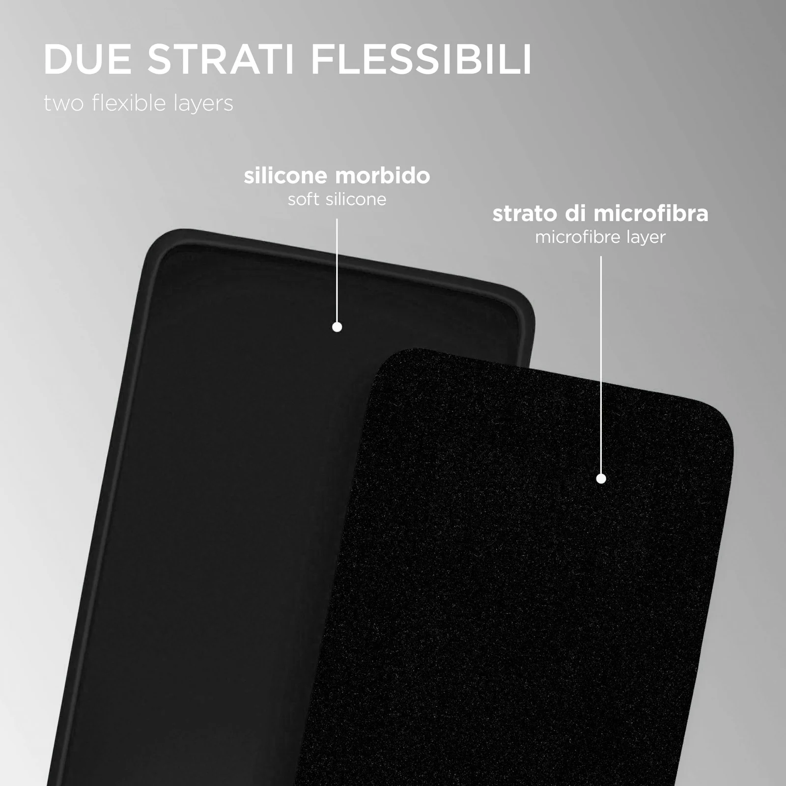 DL3 Mobilak Soft Silicone Protective Case for Samsung Galaxy M31 with Microfiber Lining and Shockproof Design - Black
