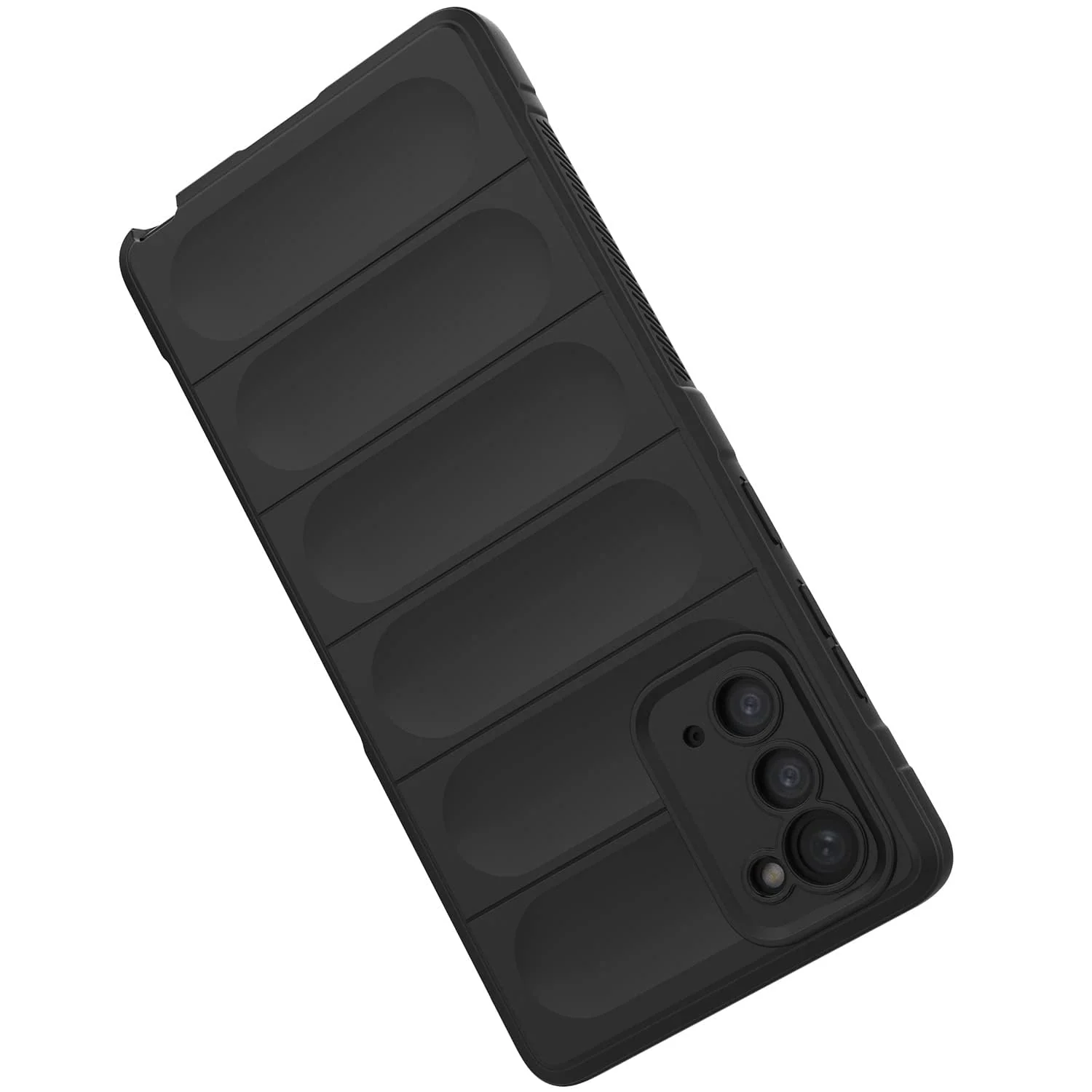DL3 Mobilak Silicone Case for Samsung Galaxy Note 20 5G Heavy Duty Protective [Slim Fit] Shockproof Soft Flexible Protective Design Shock-Absorption TPU Cover With Camera Protection - Black