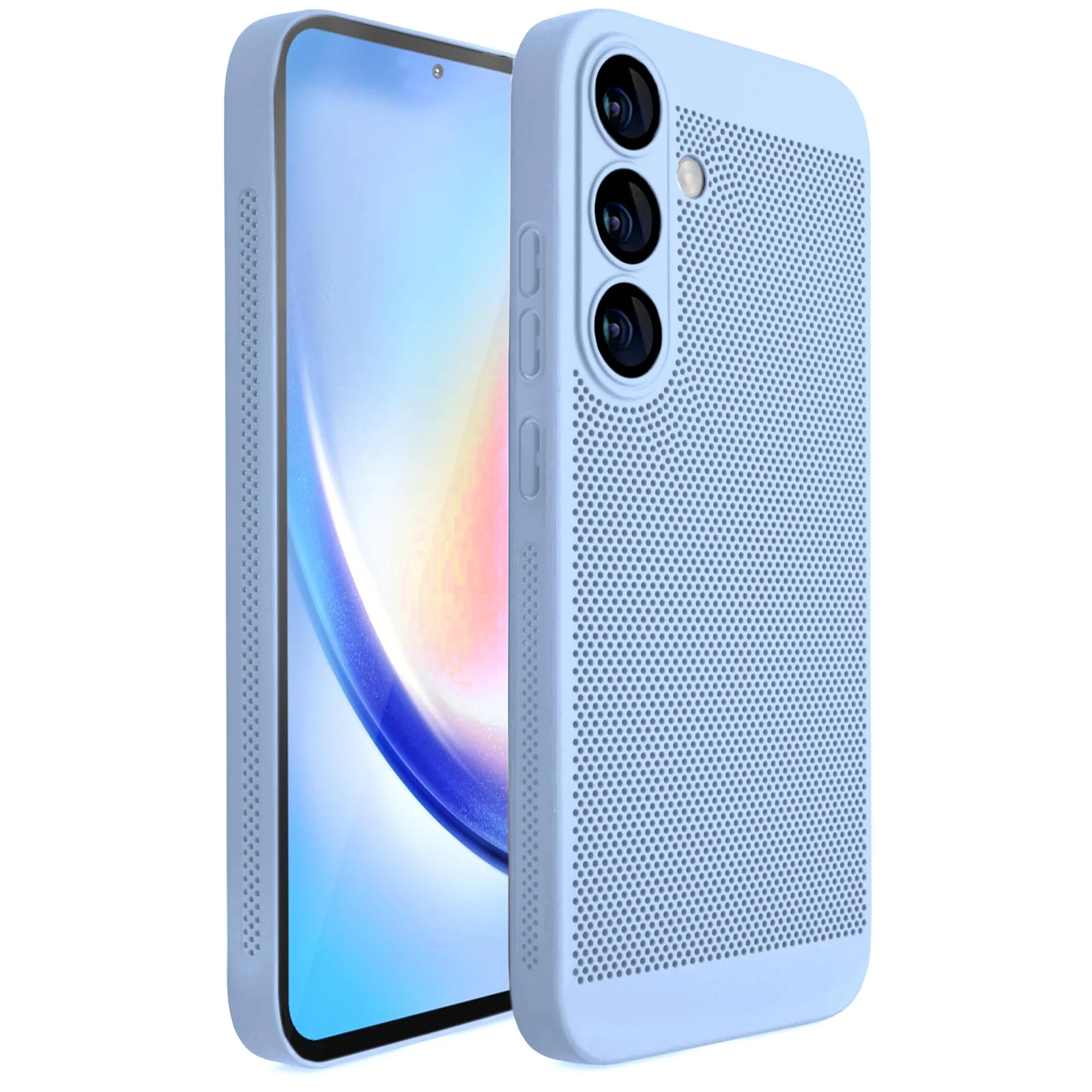 DL3 Mobilak PC Protective Case for Samsung Galaxy A55 5G, Supports wireless charging, Camera protection, Shock-absorbing protection