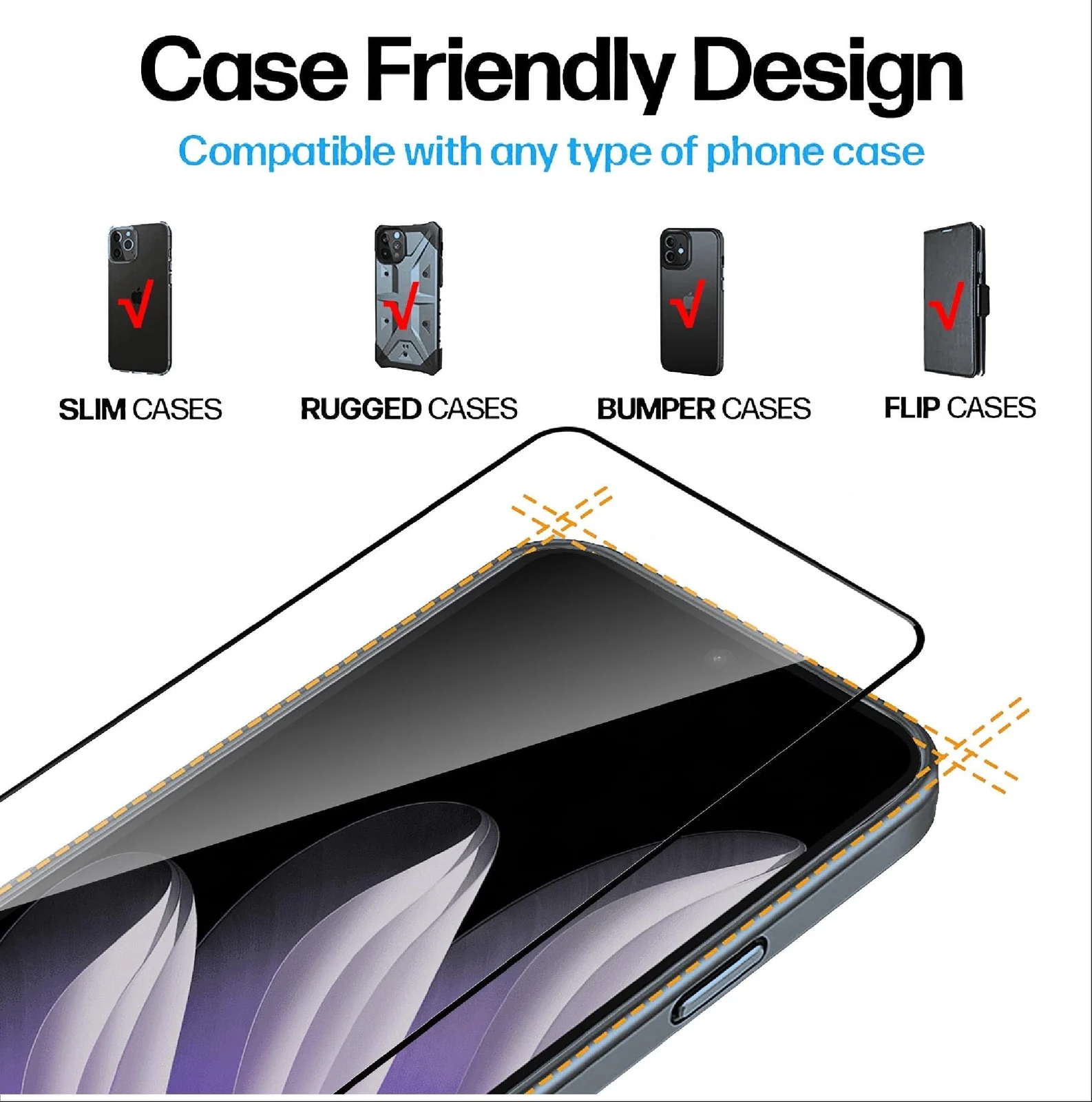 DL3 Mobilak Front Screen Protector for OPPO Find N5 2025, Tempered Glass Film with Easy Installation, Compatible with Cover, HD - Clear