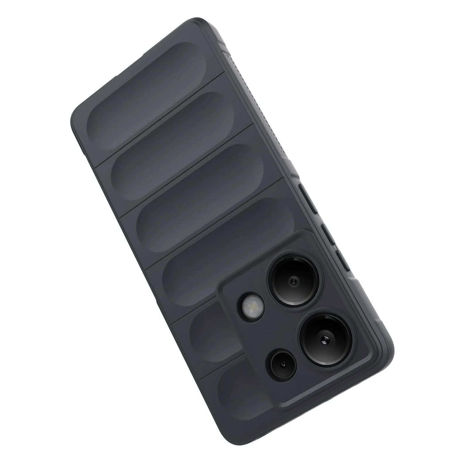DL3 Mobilak Rugged Protective Case for Xiaomi Redmi Note 13 Pro 4G / Poco M6 Pro 4G, Camera protection, Shock-absorbing protection, Non-slip grip - Dark Gray